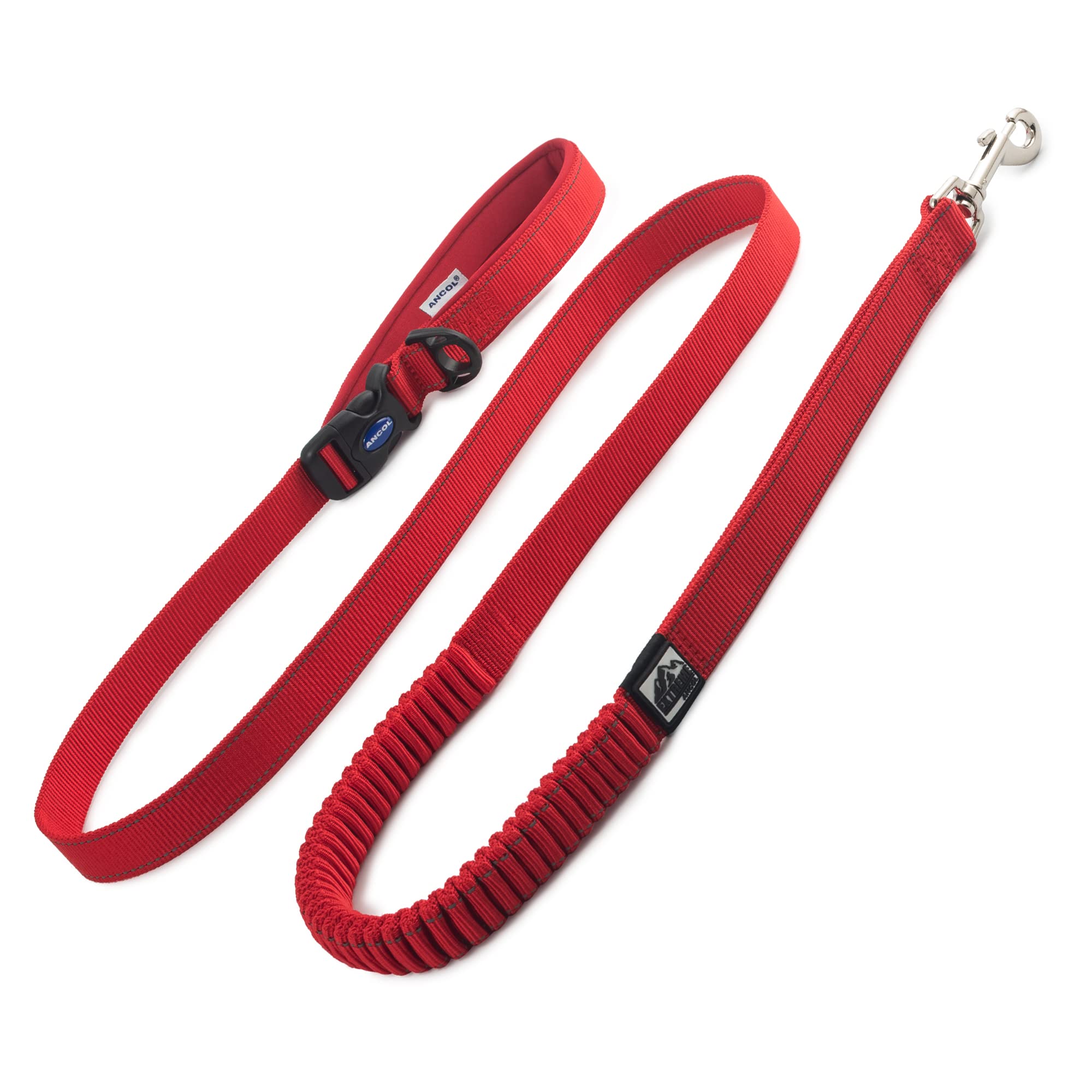 Ancol Extreme Shock Absorb Laufleine 180cm rot