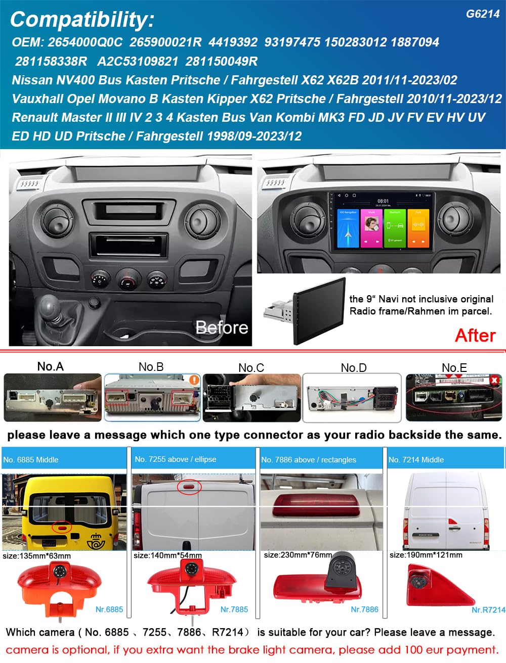 GPS Navigationsgeräte für Auto LKW,GPS Navigation Lebenslang Kostenloses Kartenupdate 2024 Europa Karten Auto Navigationssystem,Carplay Media Stereo