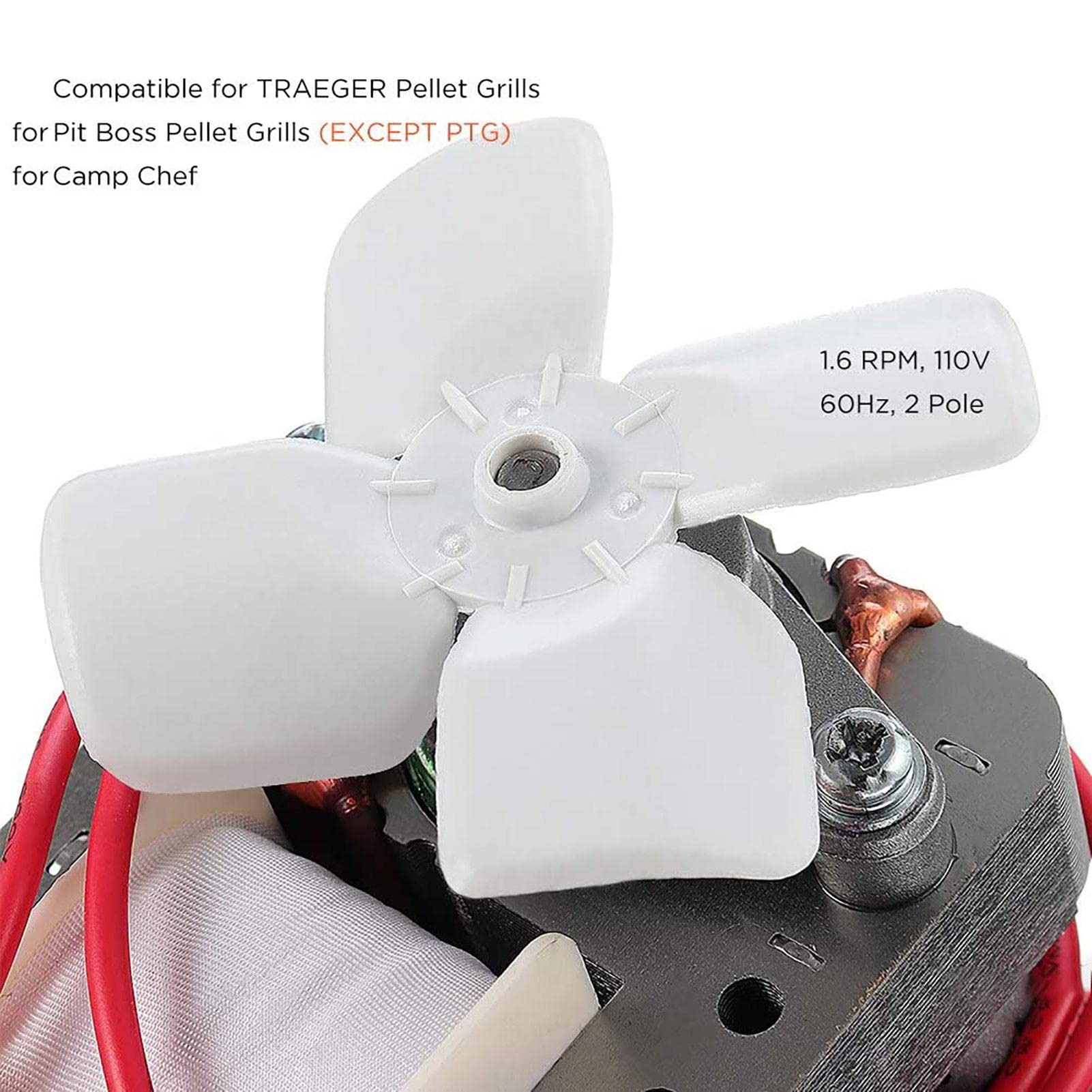 Moteur à vis sans fin pour barbecue, pièces de rechange solides et compatibles avec les barbecues à granulés de bois