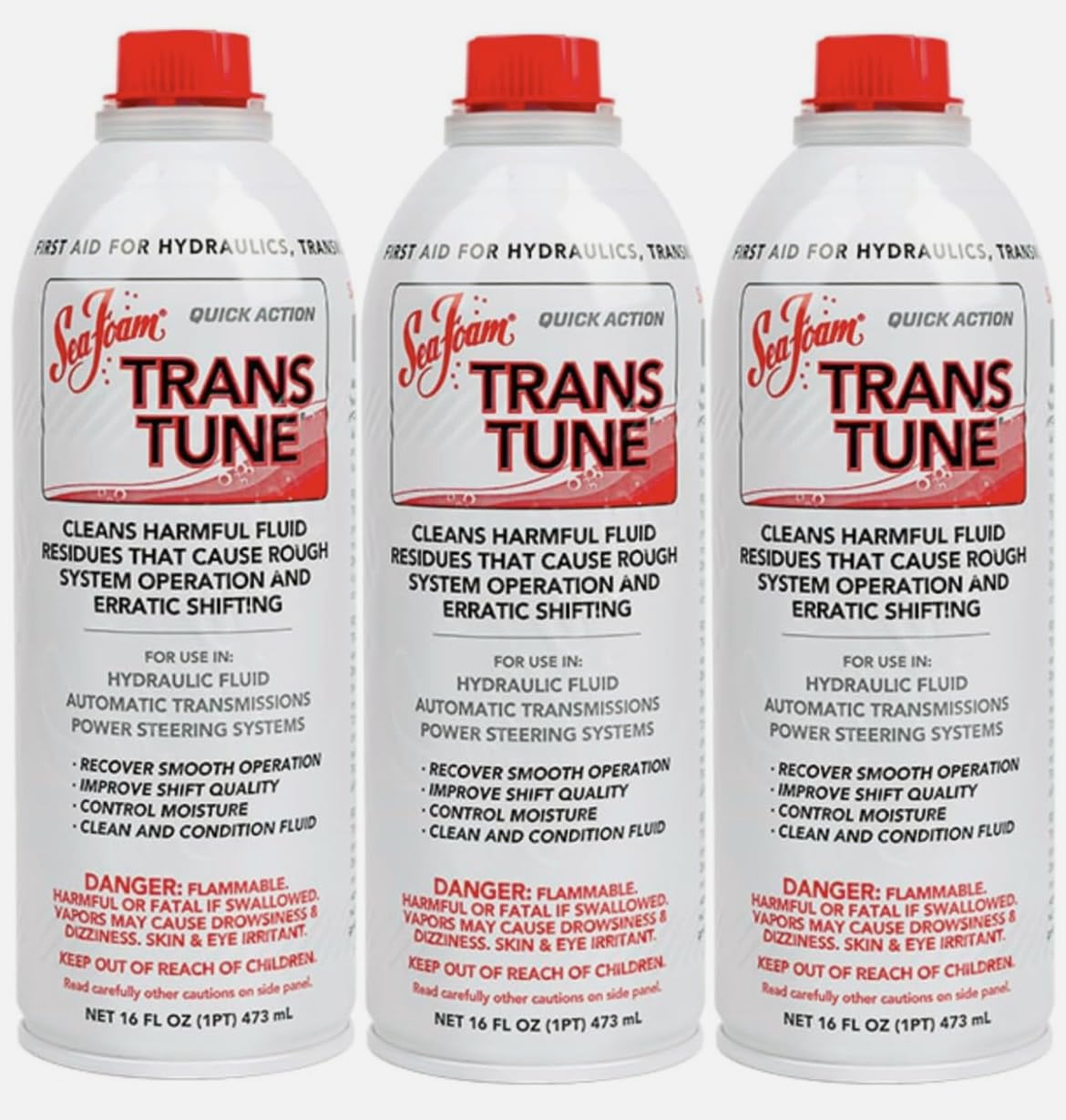 Trans Tune Fluid System Treatment, TT16, 16 oz (3 Pack)