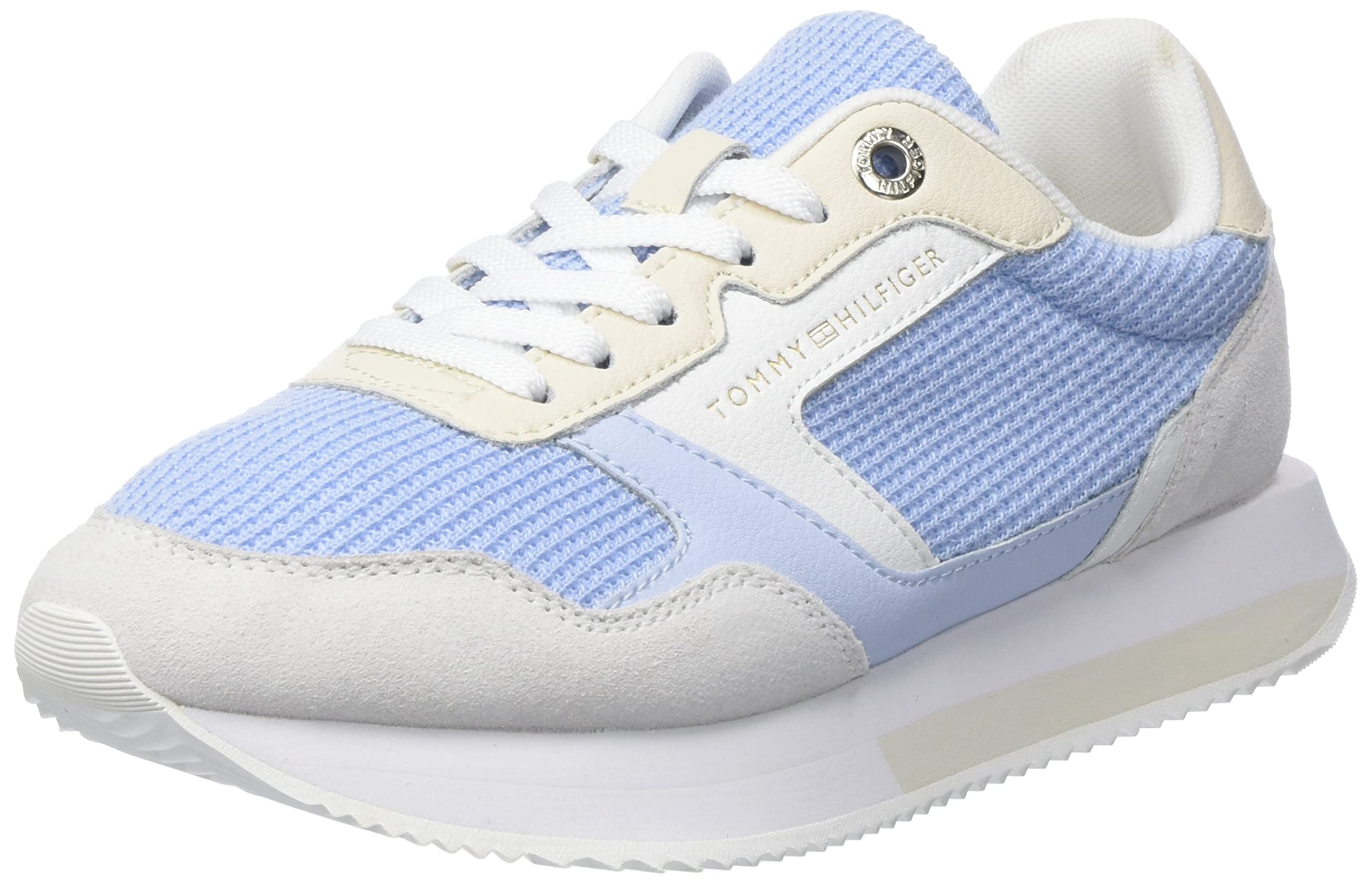 Tommy Hilfiger Essential Mesh Runner Fw0fw07381, Zapatilla de Running Mujer
