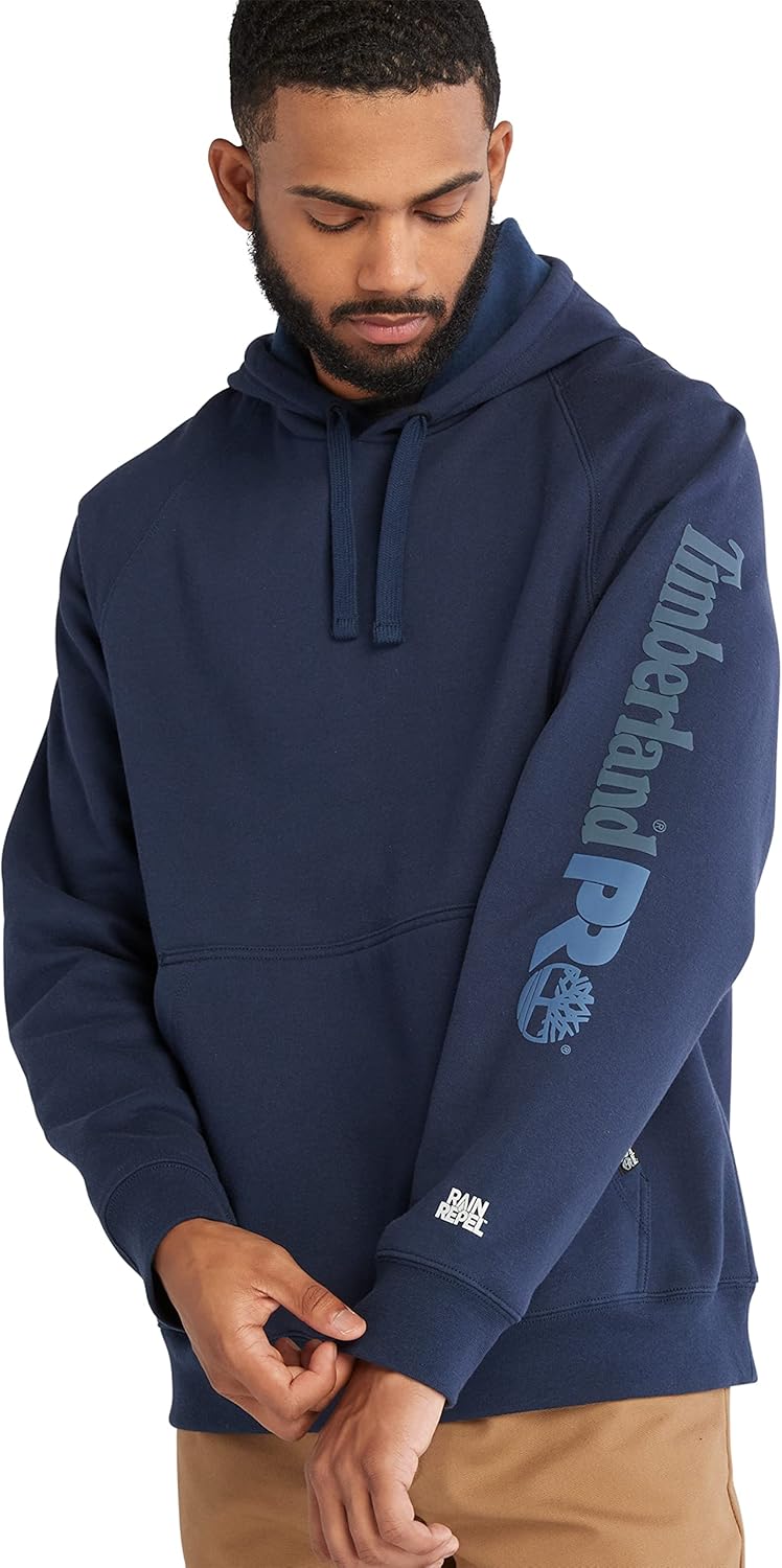 Timberland PRO Men's Hood Honcho Sport Pullover Hooded Sweatshirt, Navy, Large - Image 5
