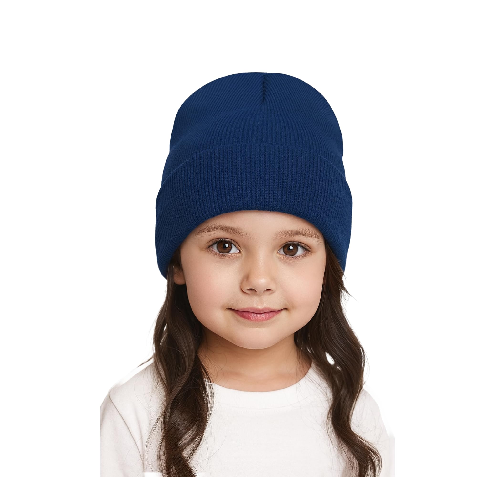 Kids Winter Woolen Beanie Cap | Soft Warm Knitted Wool Hat for Boys & Girls | School Winter Cap for 3–8 Years Kids for Outdoor & Daily Use 1 Pcs-picture-25