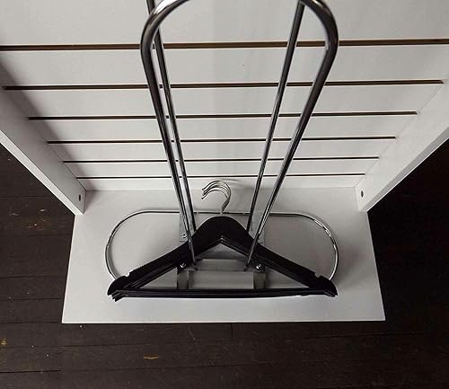 Miniatura 2 de UYSB Percha Apilador Organizador de Almacenamiento Soporte Cromo Diseño Inteligente Estante de Metal Perchero Perchero Perchero Tendedero Tendedero