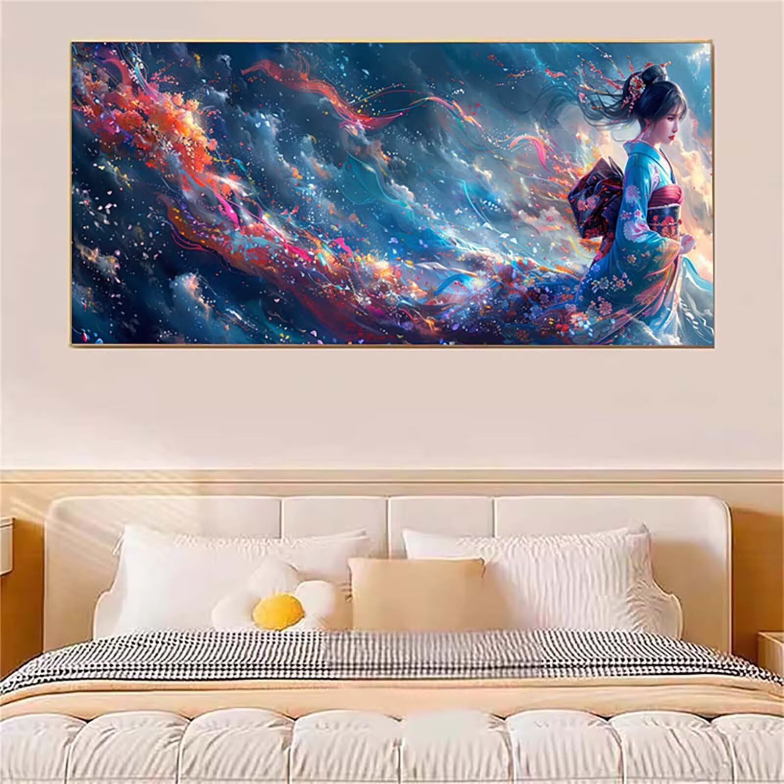 Damskie diamentowe malowanie duże 60x120cm, 5D DIY diamentowe malowanie 2