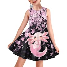 Kids Casual Dress for Girls Cute Outfits Sleeveless Clothes Size 3-16
