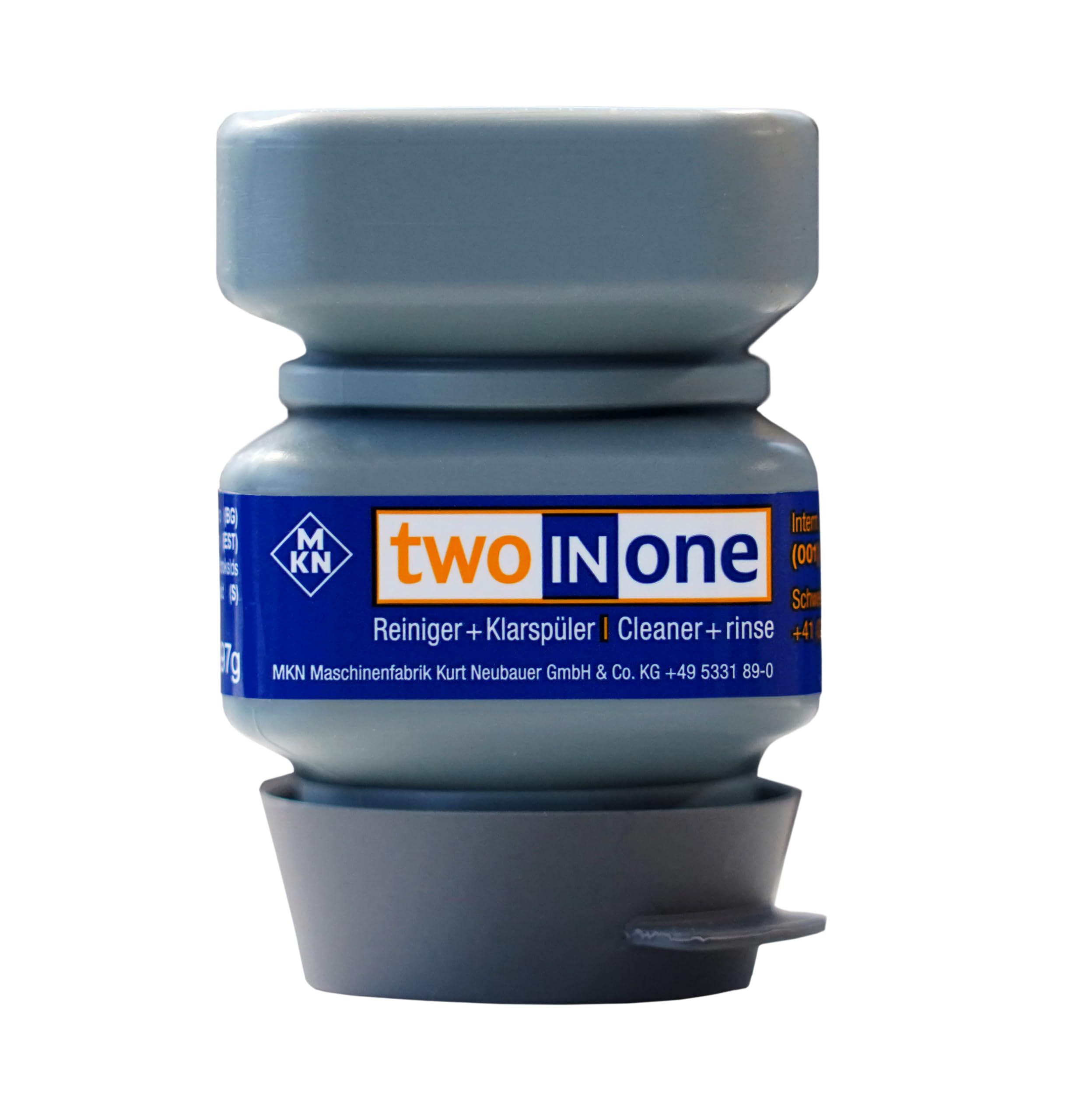 MKN WaveClean Two in One - 10 Reinigungskartuschen für MKN Kombidämpfer FlexiCombi und SpaceCombi, Reiniger, Wave Clean Klarspüler - Karton à 10 Kartuschen