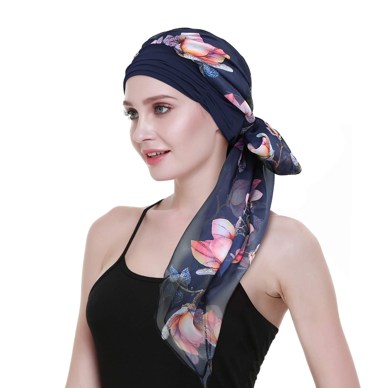 Chemo Headwear Turbans For Women Long Hair Head Scarf Headwraps