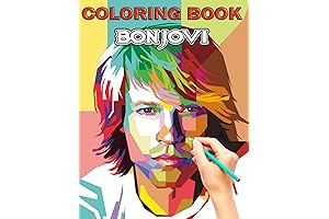 Bon Jovi Coloring Book: The Ultimate Coloring Experience for Fans