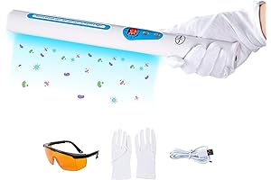 UV Light Sanitizer Wand – Pro-Grade Portable UVC Sanitizer For Home, Office,...