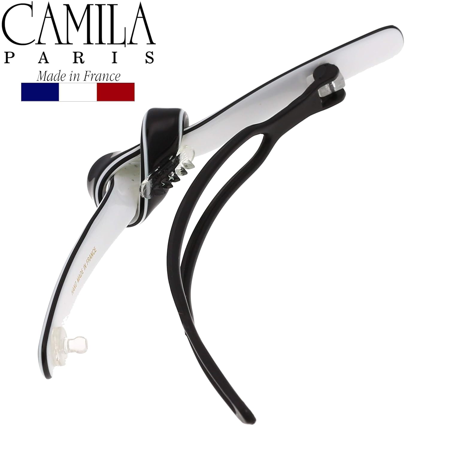 Camila Paris CP2812 French Hair Barrette Clip for Girls, Handmade, Metal-Free Closure Strong Hold Grip Hair Clips for Women, No Slip Durable Styling Girls Hair Accessories, Made in France - Image 7