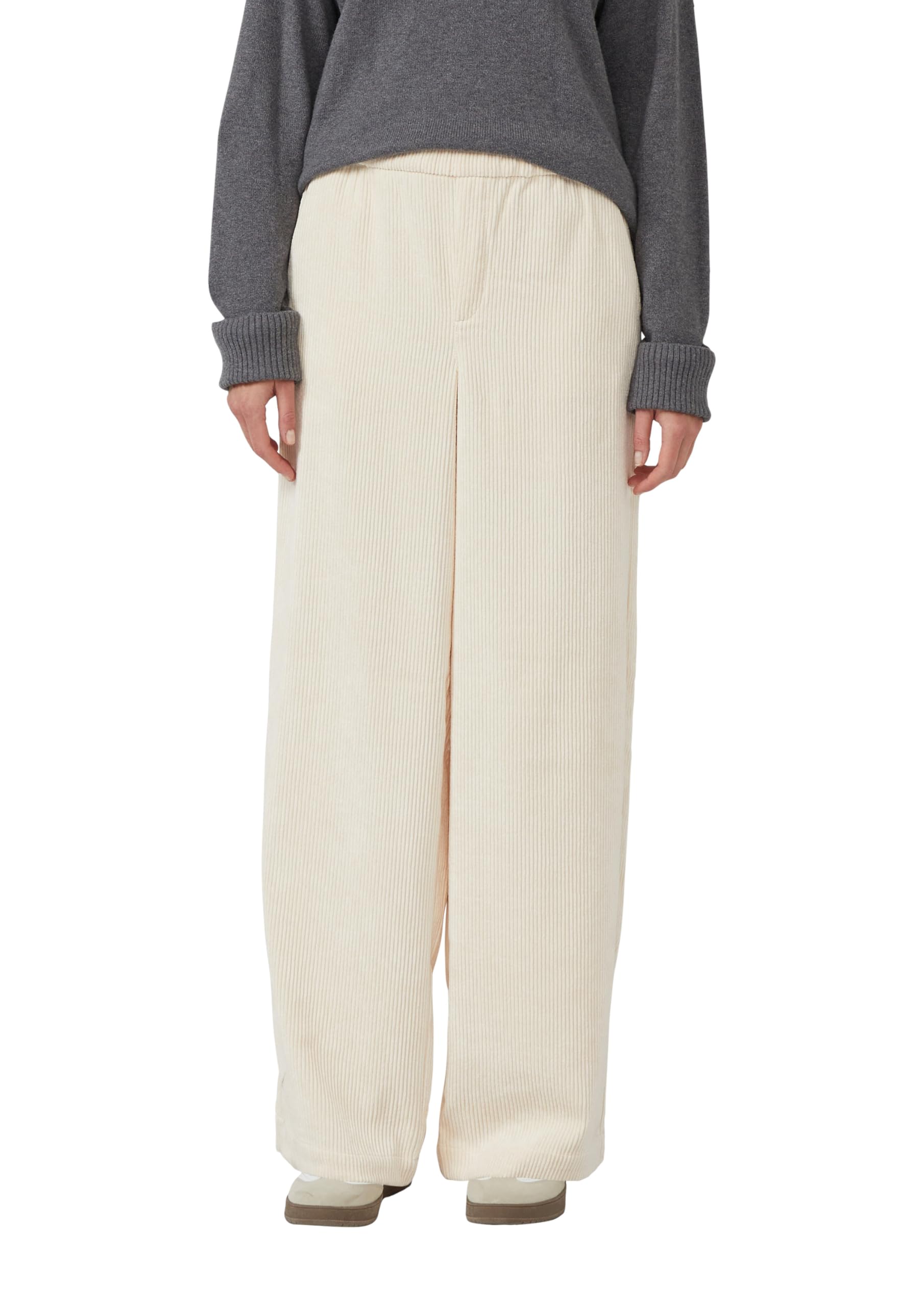 s.Oliver Damen Cord Hose, Wide Leg