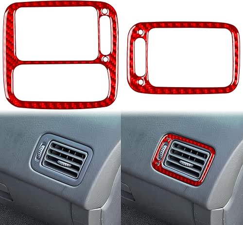 Real Quality Soft Carbon Fiber Car Dashboard Both Sides Air