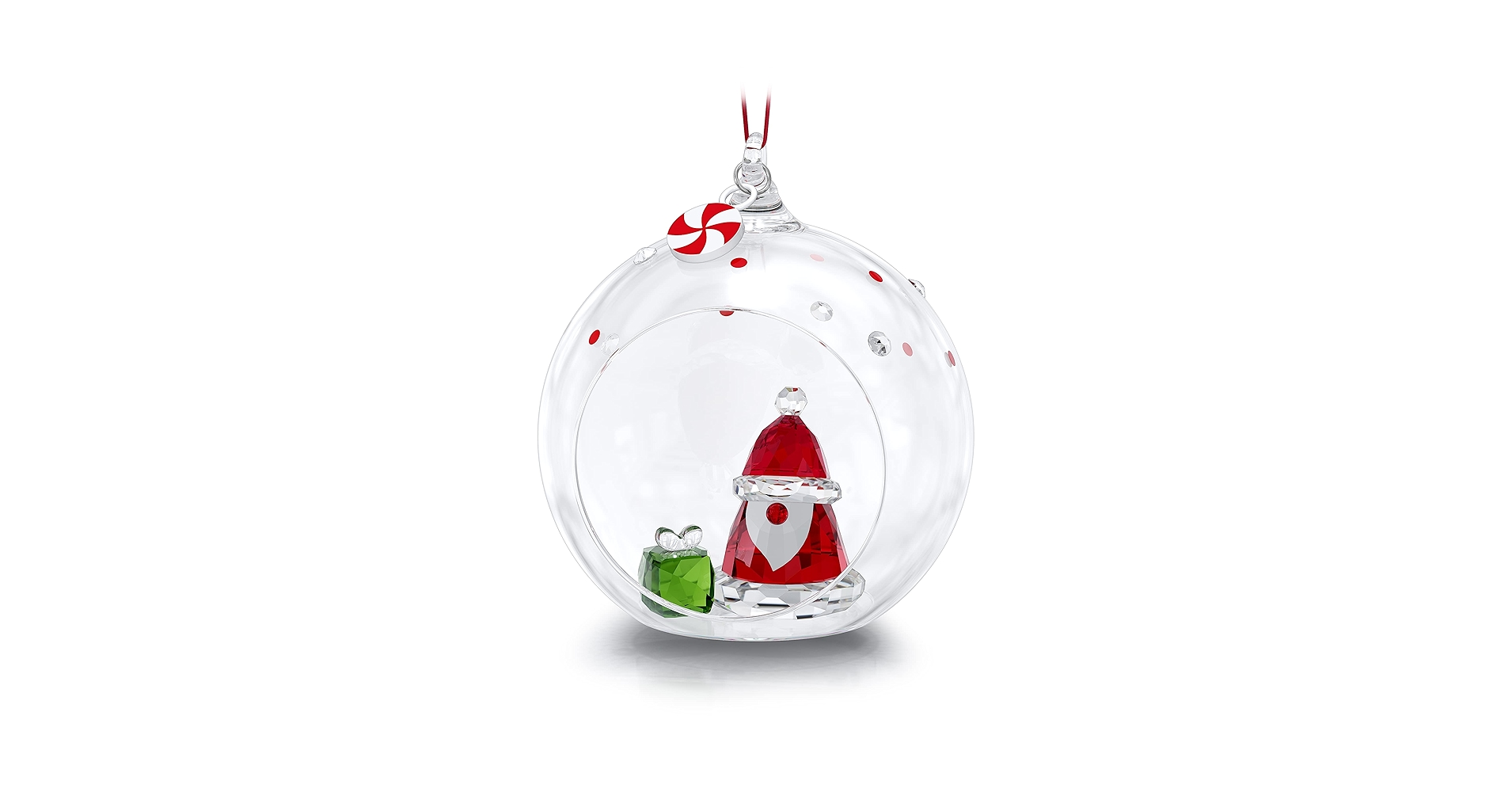 SWAROVSKI　Holiday Cheersサンタクロースボールオーナメント Amazon.com: Swarovski Holiday Cheers Santa Claus Ball Ornament