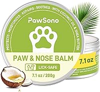 Vista 11 de Bálsamo para patas y nariz de perro seguro para lamer con aceite de coco Protector contra la sal de las carreteras en invierno y el pavimento frío