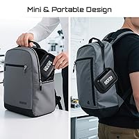 Vista 4 de SEESII Analizador de red vectorial y antena NanoVNA-H 10KHz-1.5GHz con estuche protector EVA de 2.8", impermeable y resistente a golpes, mide