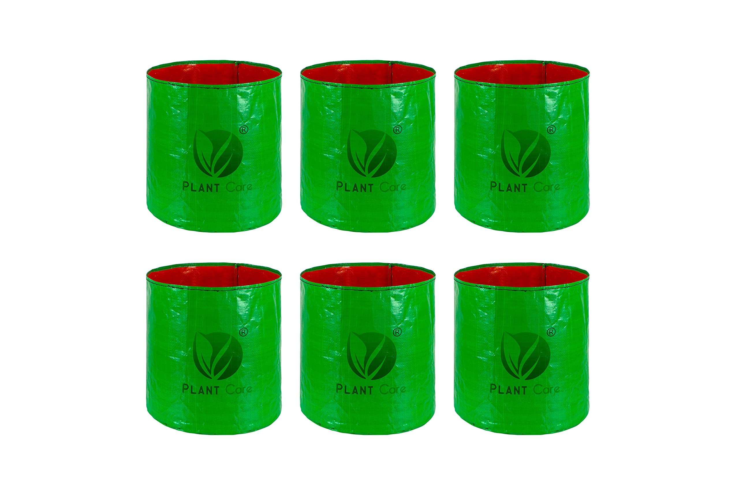 PLANT CARE HDPE Gardening Grow Bag, Nursery Cover Green Bags, Indoor & Outdoor Grow Containers for Vegetables Fruits Flowers.-Pack of 6 (15 in X 15 in) (B08WCQBJM1) Amazon Price History, Amazon Price Tracker