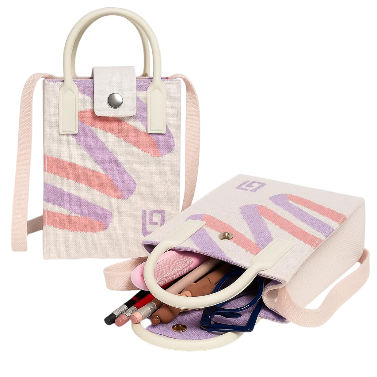 Crossbody Mobile Sling Bag for Women – Cute Utility Bag for Girls & Women, Stylish Phone Pouch with Strap & Silicone Handle, Keychain, Coin, Cosmetics Purse-image-18