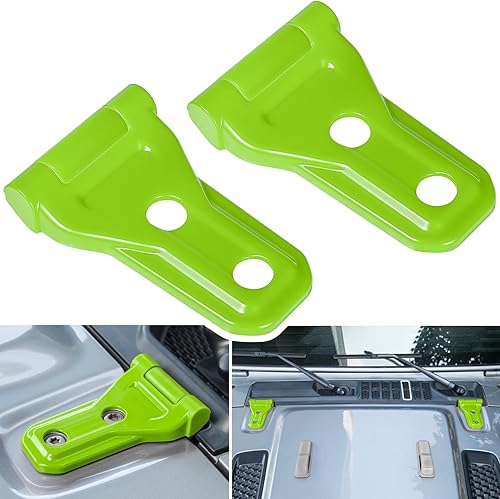 Cubierta de bisagra del capó del motor delantero, accesorios exteriores de decoración para Jeep Wrangler JL JLU Unlimited Sports Freedom Sahara