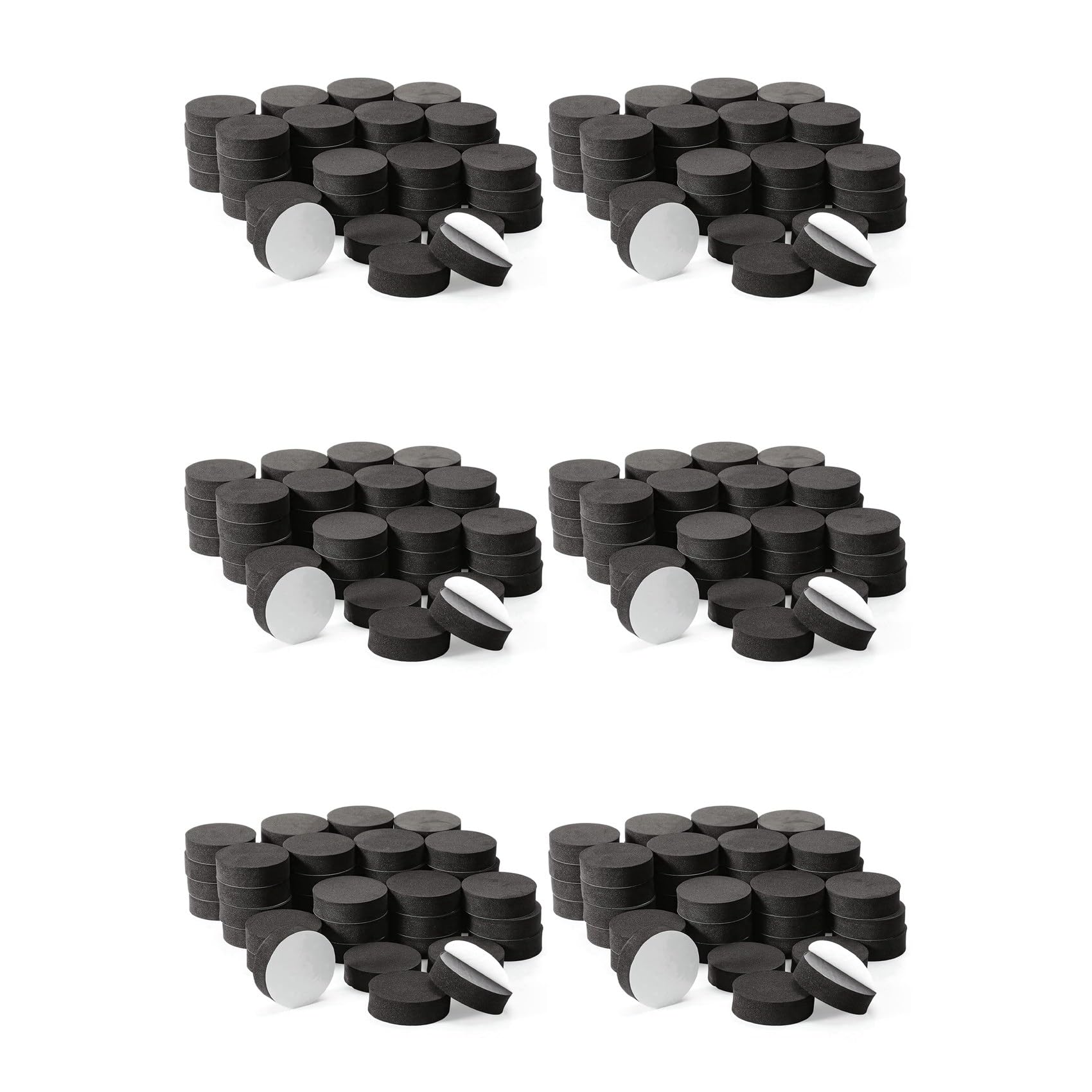 Vjsujehgy 288Pcs Plant Risers Natural Rubber Flower Pot Mat for Heavy Outdoor Plants, Flower Pots