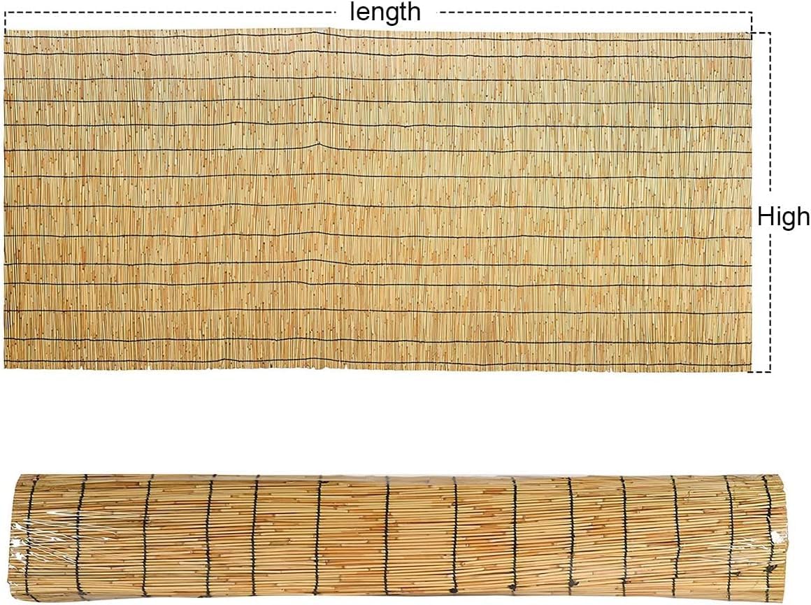 Ogrodzenie chroniące przed wzrokiem, ogrodzenie balkonowe, dekoracyjne ogrodzenie, dekoracje ścienne do domu, 110 cm x 600 cm