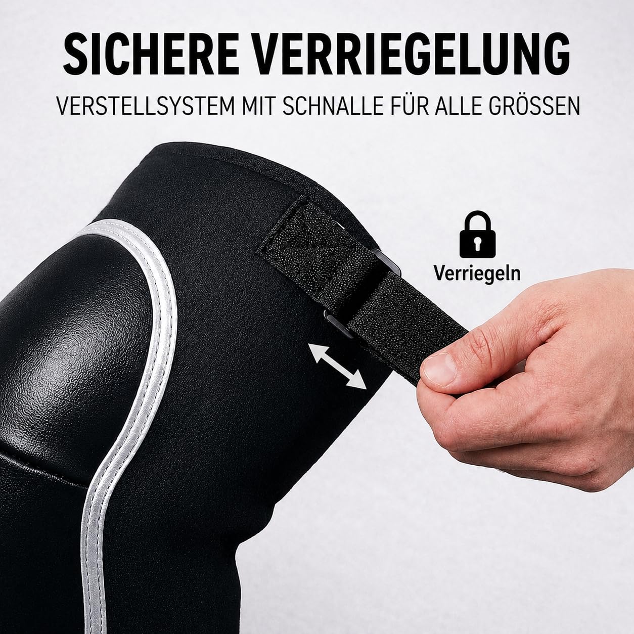 Ellenbogenbandage, Muay Thai, MMA, Thaiboxen, Thaiboxen, Ellenbogen, Sehnenscheidenentzündung, Ellenbogenschutz, Schwarz x Schwarz, Einheitsgröße