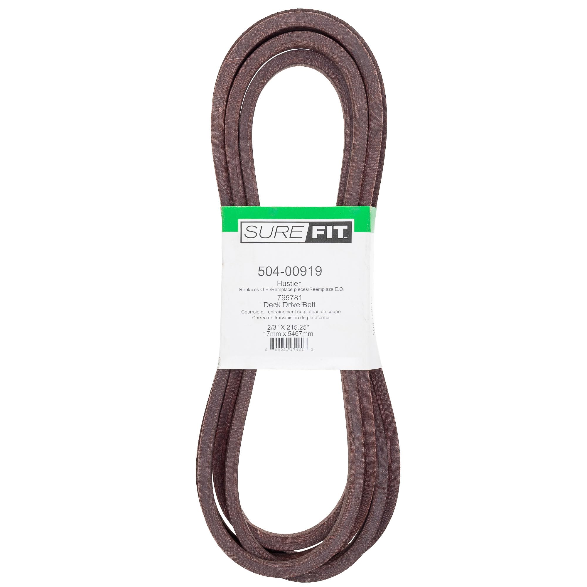 Amazon.com: SureFit Deck Drive Belt Replacement for Hustler