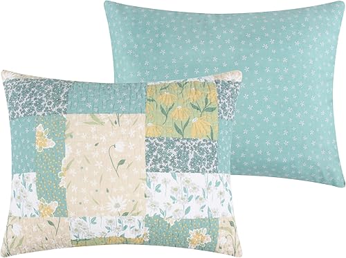 Miniatura 5 de Greenland Home Evangeline - Juego de edredón y fundas de almohada de gran tamaño, 3 piezas, tamaño matrimonialqueen