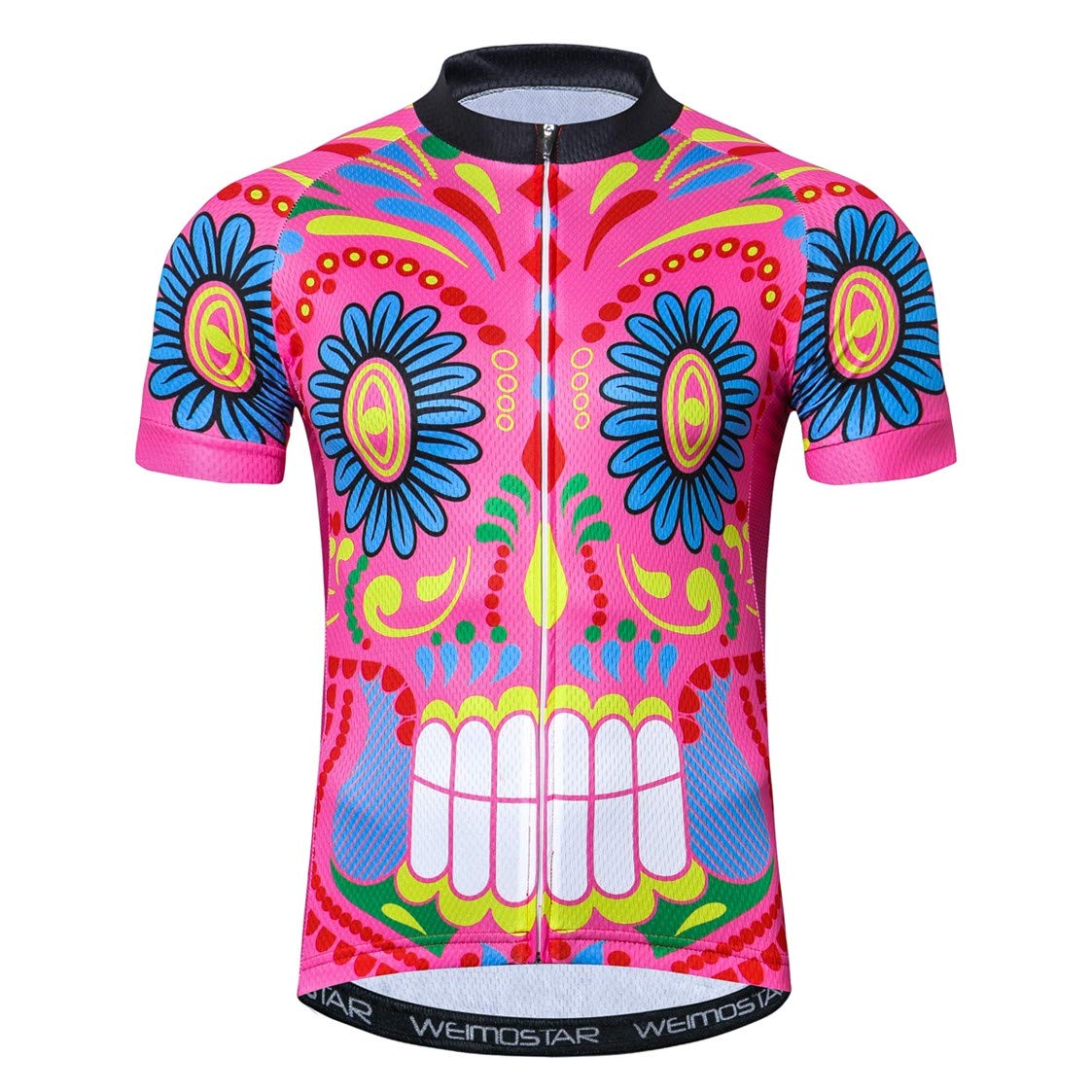 Cycling Jersey Men Bike Top Cycle Shirt Pockets Road Bicycle Clothing MTB Mountain Uniform Summer Team Racing Biker Clothes Short Sleeve S