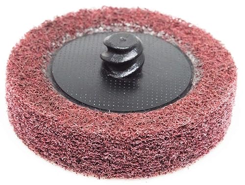 Miniatura 2 de Benchmark Abrasives Discos de lijado de 2 pulgadas, ruedas de preparación de superficies de óxido de aluminio de cambio rápido para taladro,