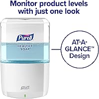 Vista 6 de PURELL ES8 Dispensador automático de jabón de manos, blanco, para repuestos de jabón PURELL ES8 de 40.6 fl oz (paquete de 1) - 7730-01 - Fabricado