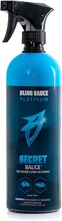 BlingSauce Platinum Secret Sauce SiO2 Ceramic Coating Spray - High Gloss Protection for Car Paint, Trucks, Motorcycles, 24oz