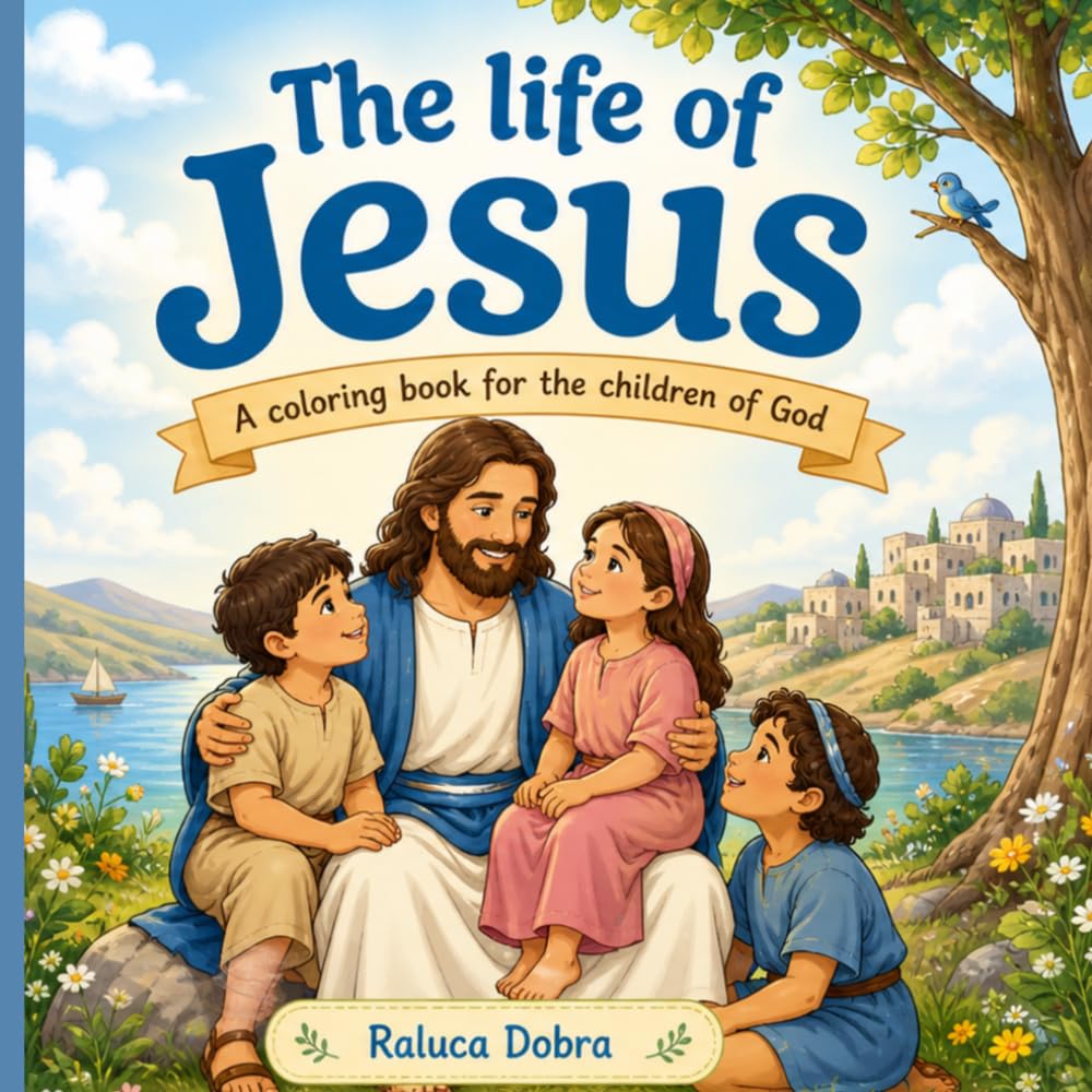 The Life of Jesus: A Coloring Book For The Children of God