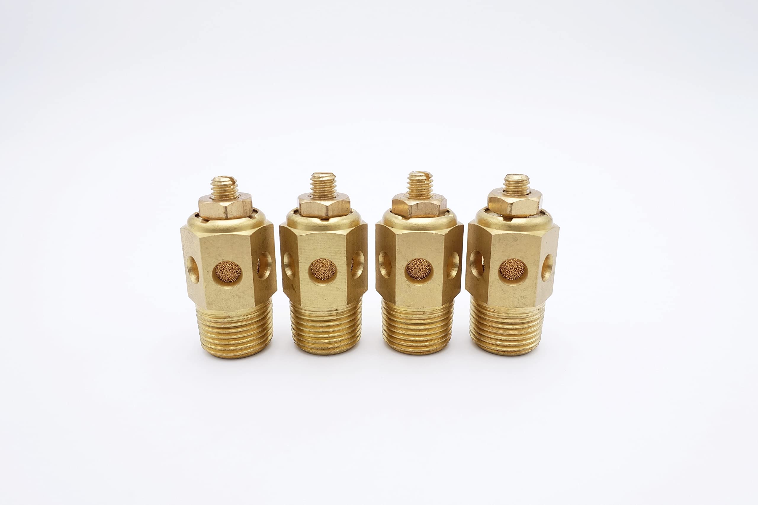 Pneumatic Muffler, Exhaust Muffling Throttle Filter 3/8" Male NPT