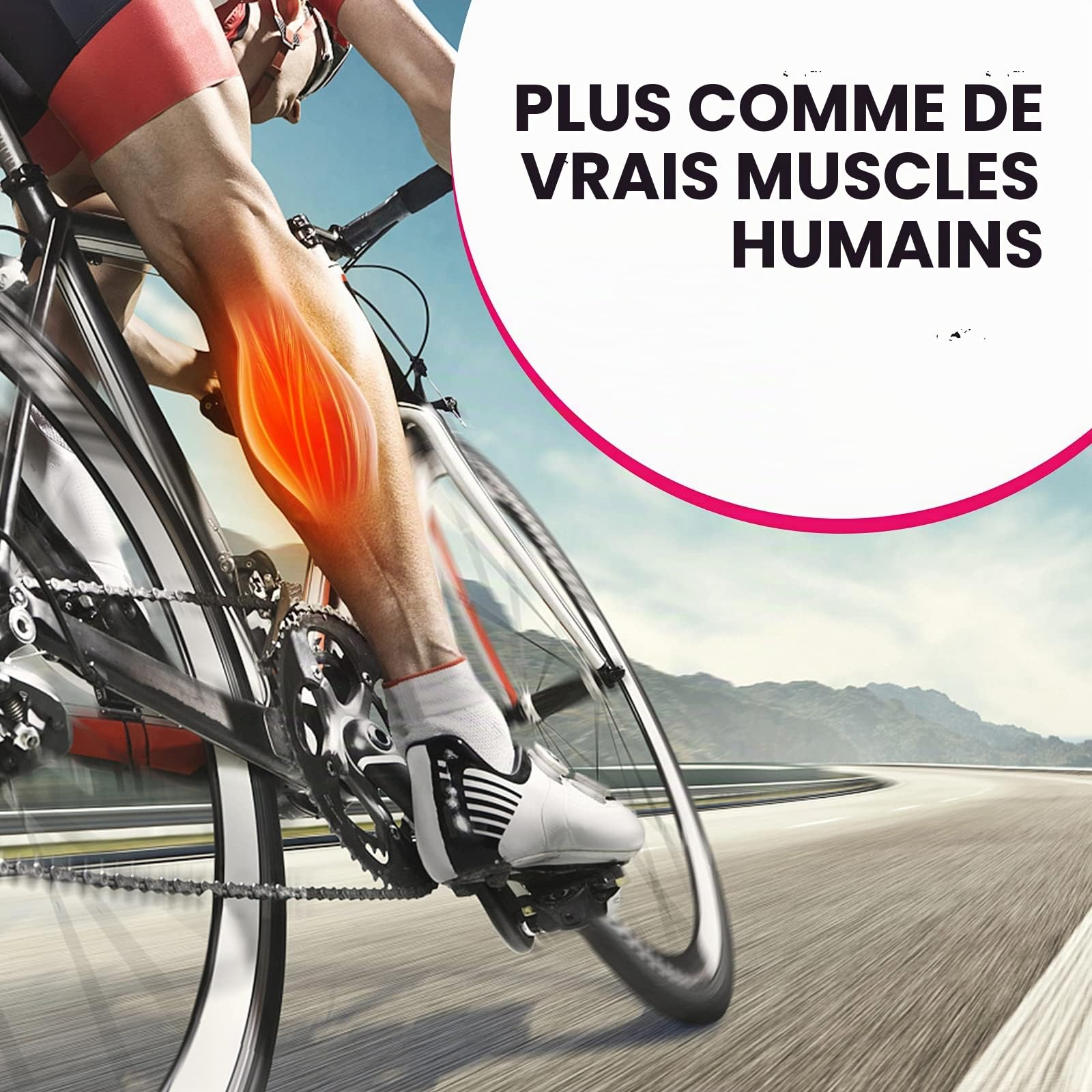 Modèle de réplique de muscle du corps humain - 1 lb pour garder la forme et l'encouragement de la forme physique pour les amateurs de fitness, nutritionnistes, athlètes