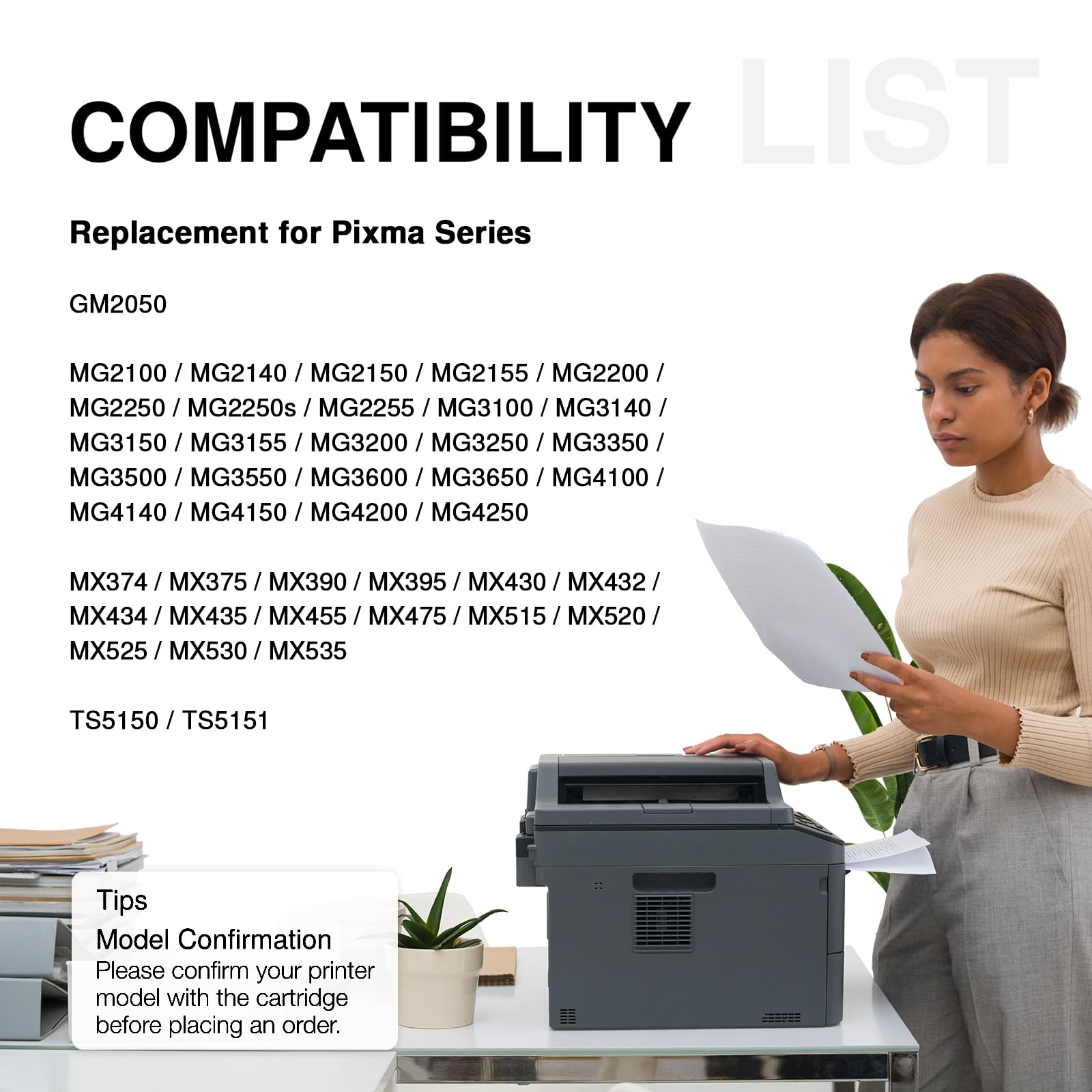 ATOPINK PG 540 XL Tintenpatrone Schwarz – Kompatibel Mit Canon TS5150, MG3650, MX475 Und Mehr