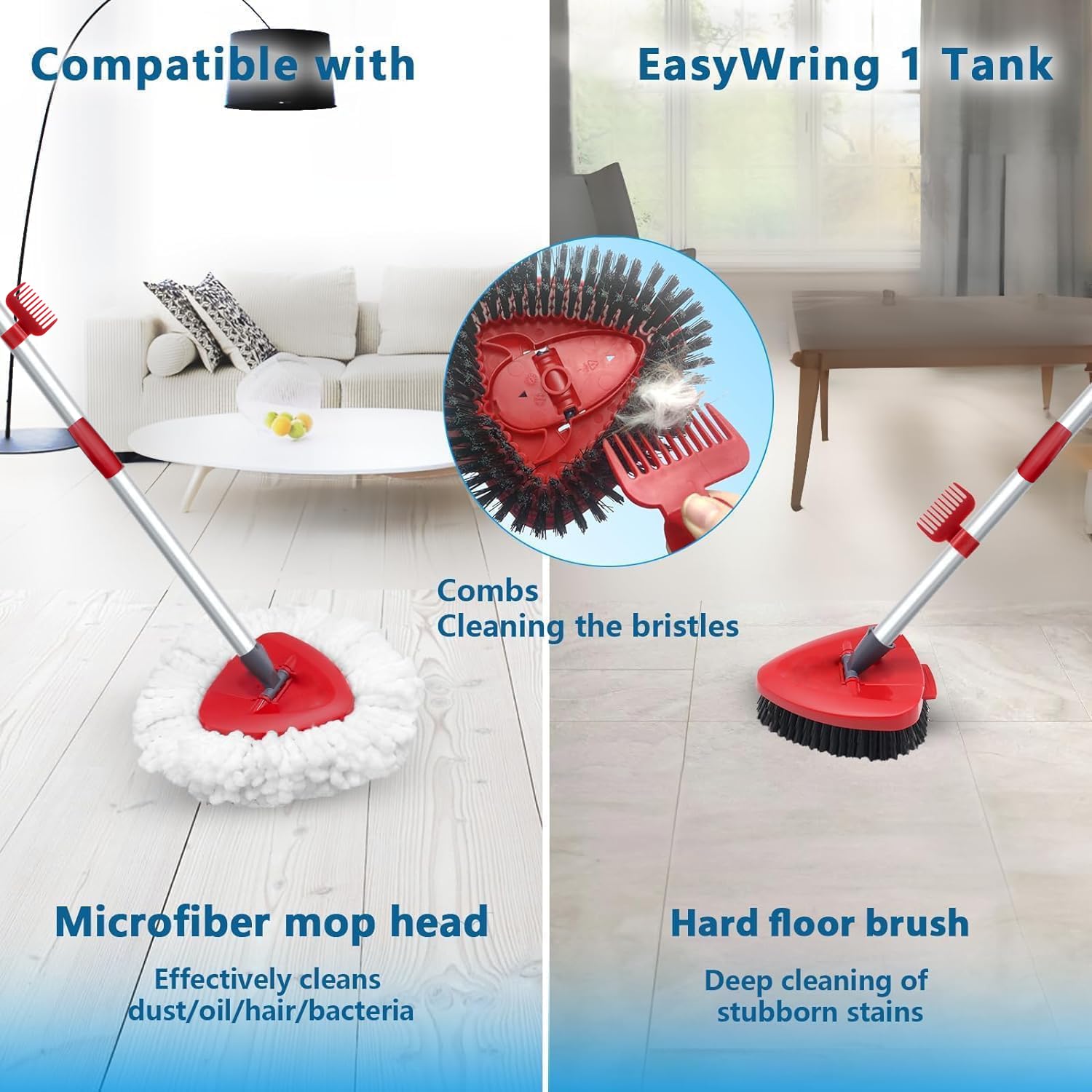 Spin Mop Replace Head, Base, Mop Handle Replacement Trinidad And - View #9