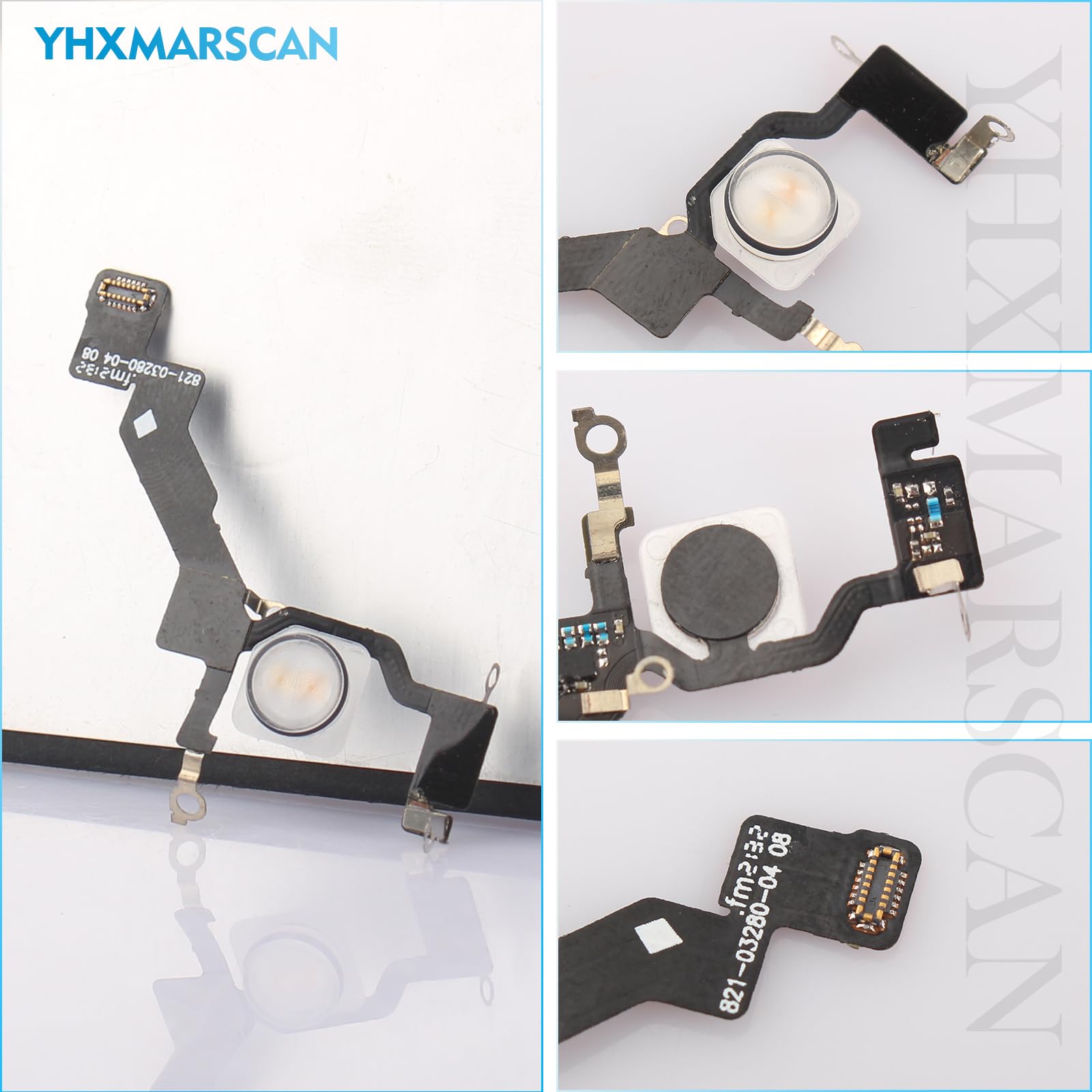 OnlyTech - Cable Interno Del Flash De Repuesto Para IPhone 13 Pro