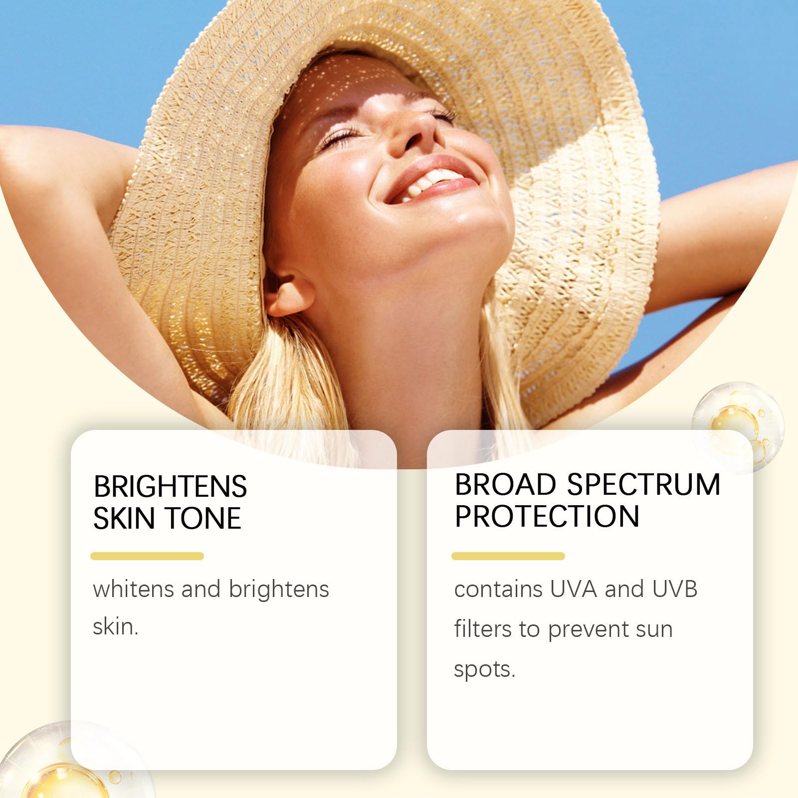 Amazon.com: Vitamin C Glow Sunscreen SPF 50+ PA++++ Broad Spectrum