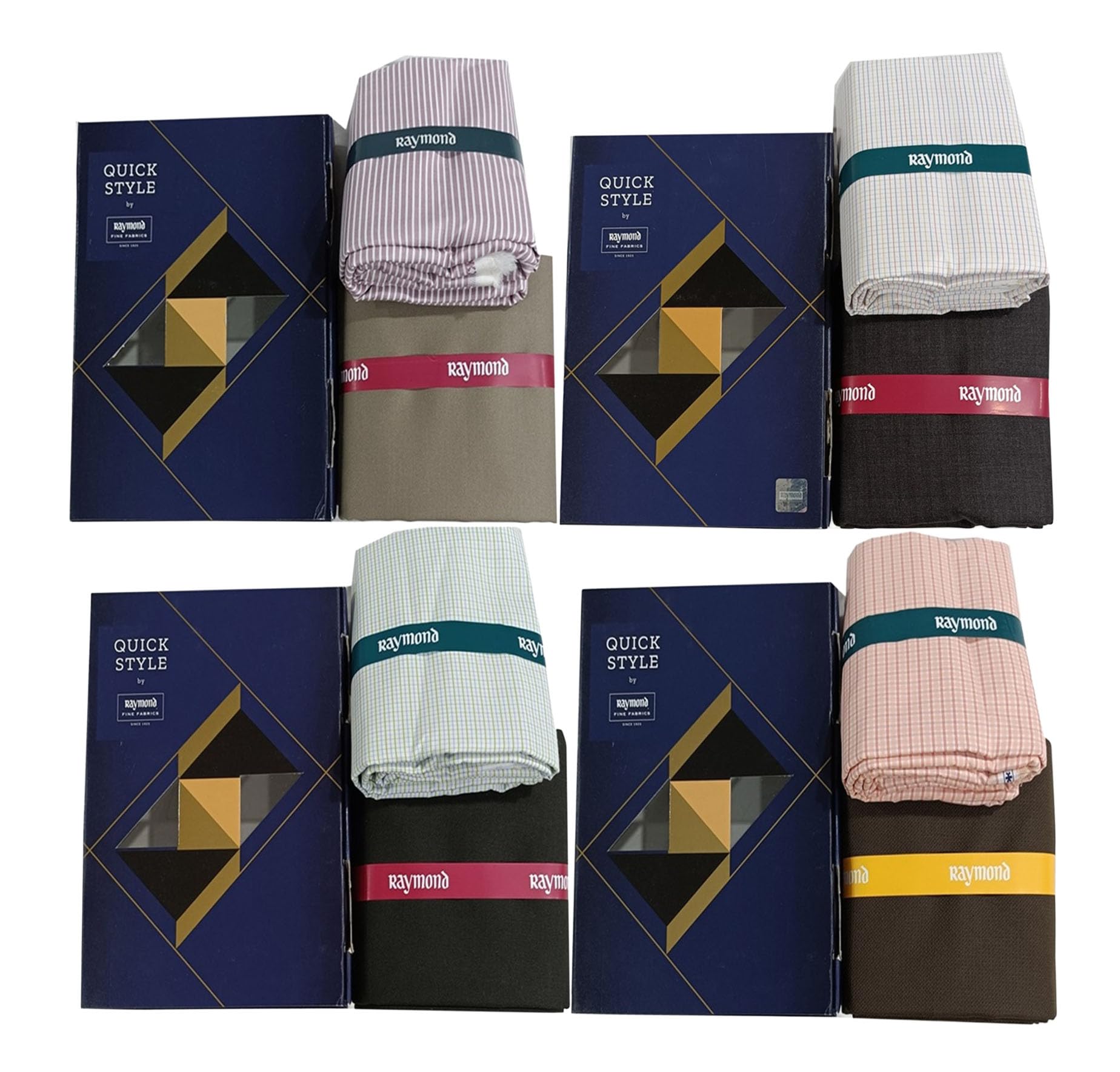 raymond fabrics Raymond Men’s Unstitched Formal Shirt & Pant Fabric Set | Premium Cotton Shirt & Solid Trouser Material | Ready-to-Stitch Combo-picture-16