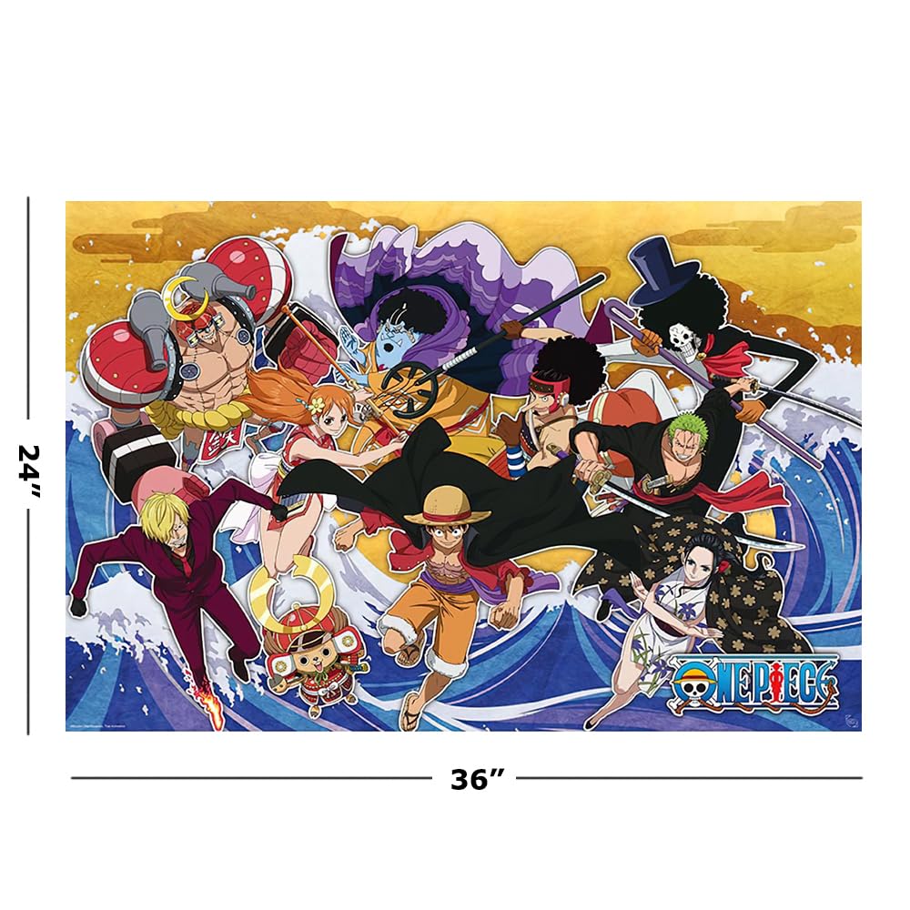 Amazon.com: One Piece - Manga/Anime TV Show Poster (The Crew In