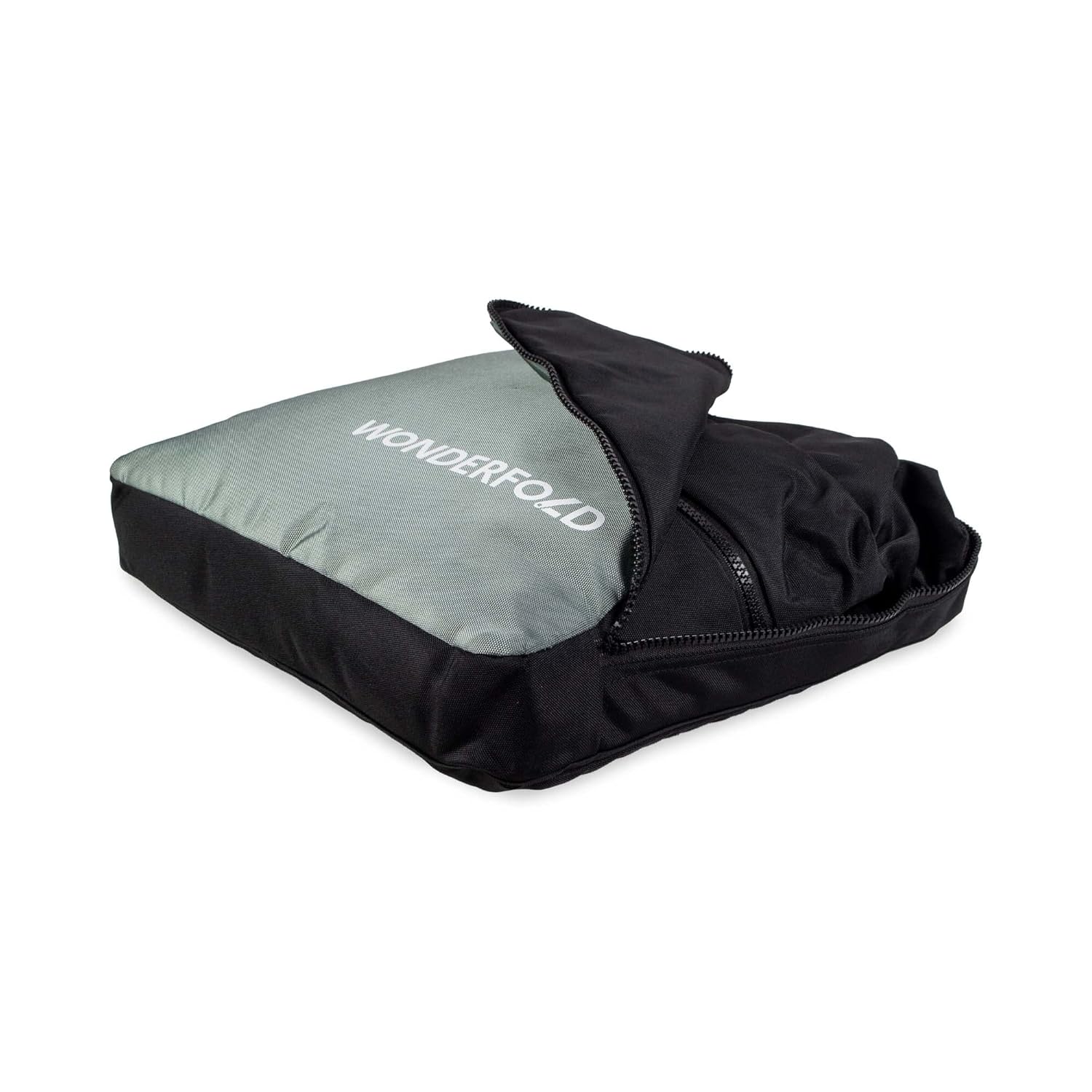 WONDERFOLD Stroller Wagon Travel Cover Featuring Front Storage Pocket, Inner Storage Pocket for Rear Basket and Canopy, and an Optional Wheel Cover (Fits Only W2)