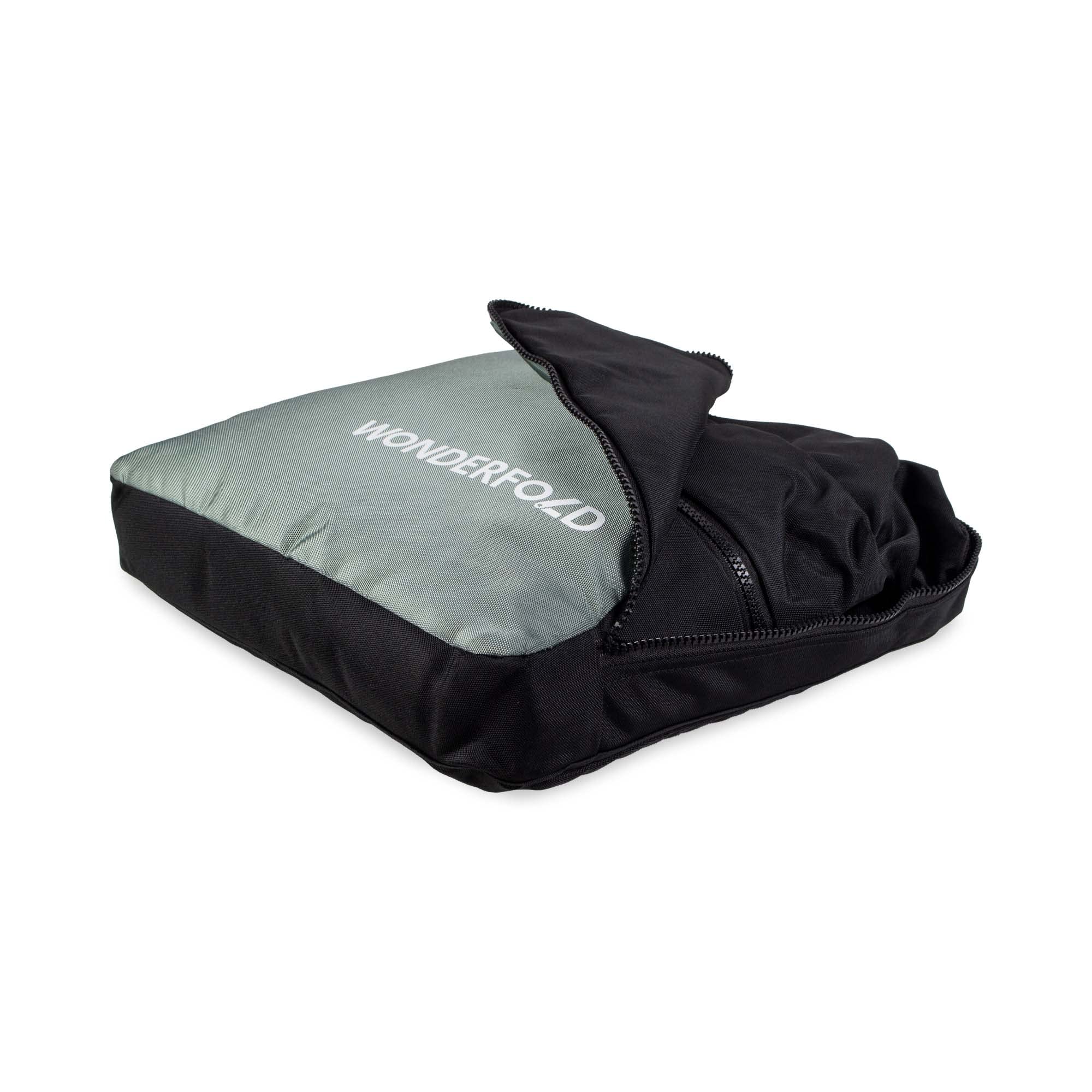 WonderFold KinderVan-Reiseabdeckung mit Front-Aufbewahrungstasche, innerer Aufbewahrungstasche und Radschutz für W4-Modelle