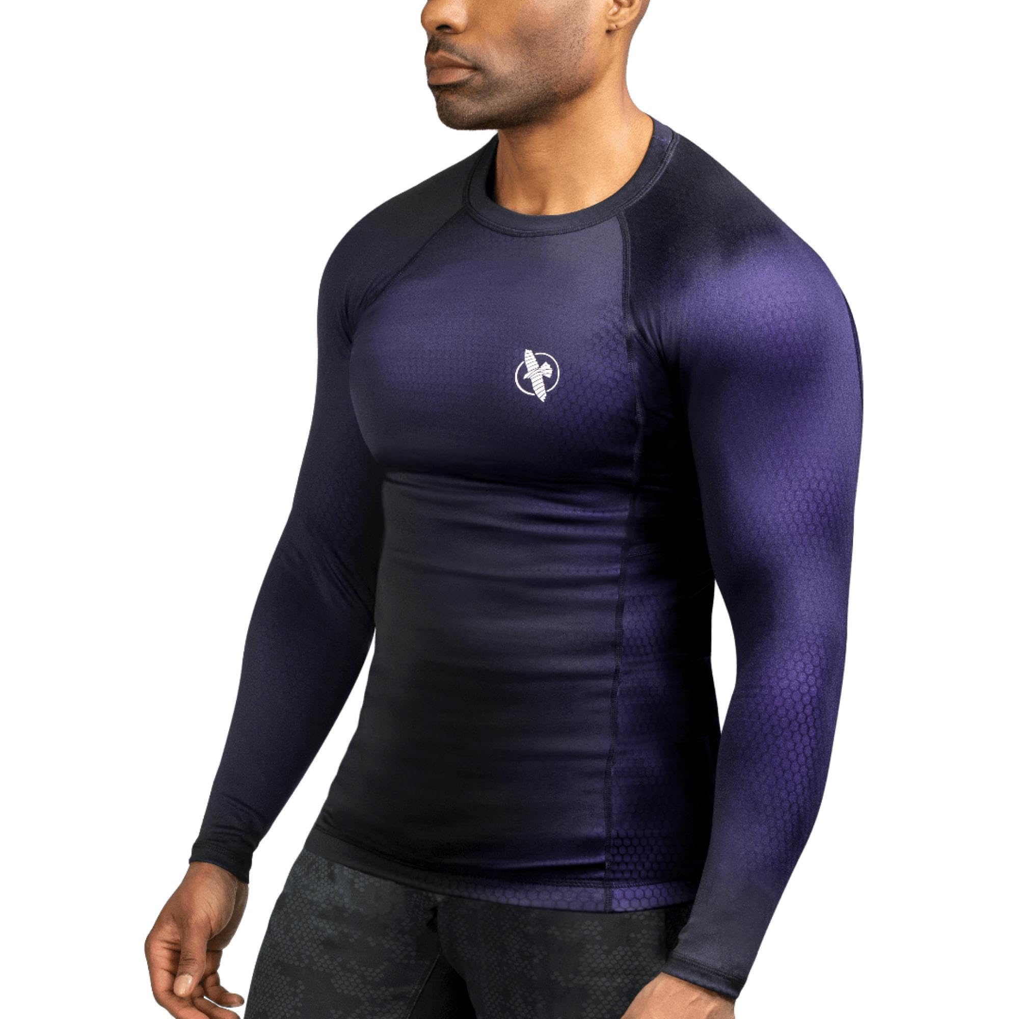 Hayabusa Fusion - Rashguard a maniche lunghe per Jiu Jitsu