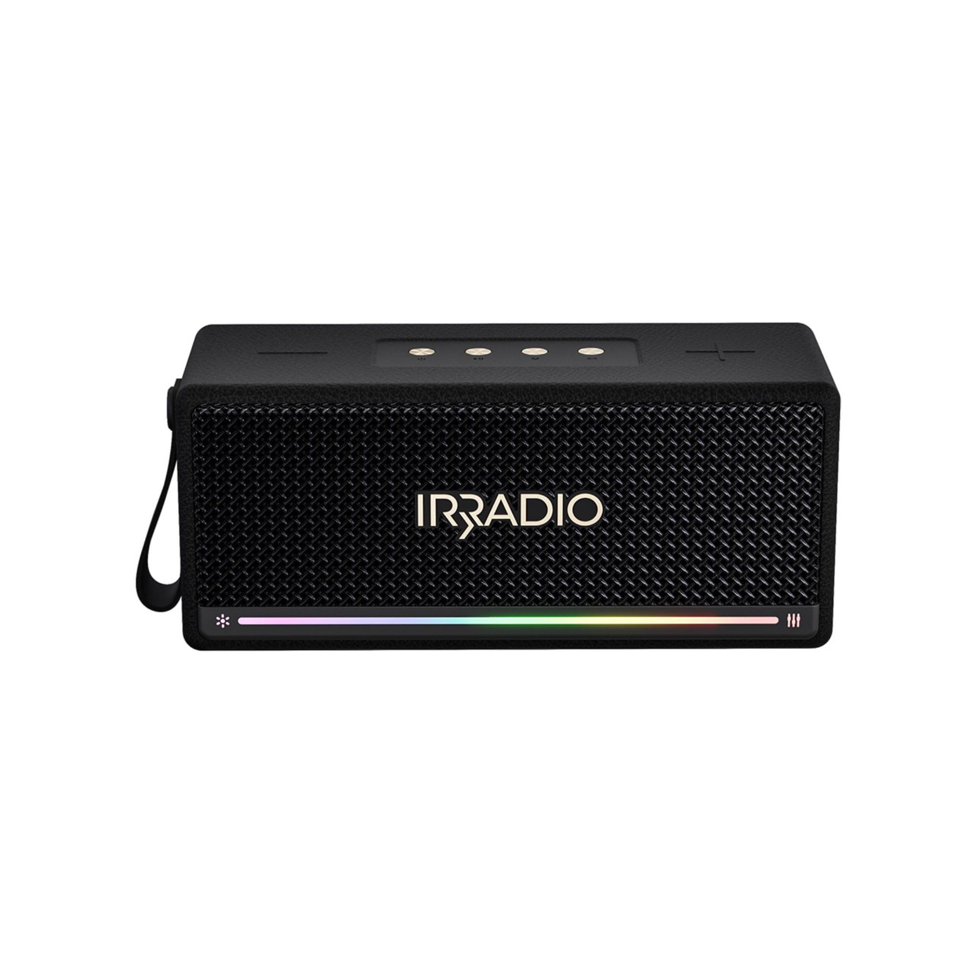 IR-M6 Classic, Cassa Bluetooth portatile, 40W, Doppio Woofer e Tweeter, Grado di impermeabilizzazione IPX7, Illuminazione LED RGB, Funzione True Wireless Stereo, Compatibile formati MP3 e WA