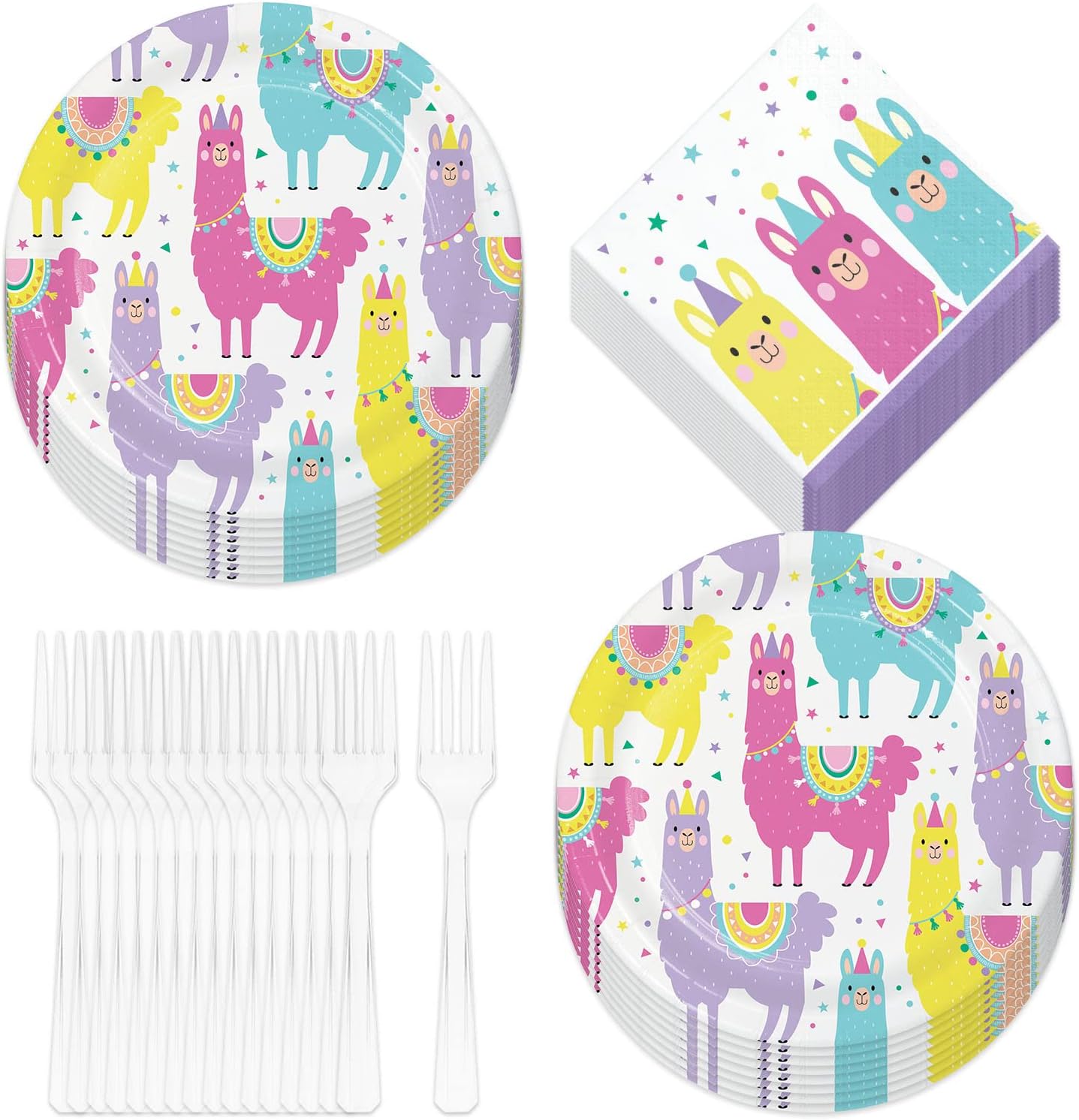Llama Party Supplies Llama Fiesta and Cactus Paper