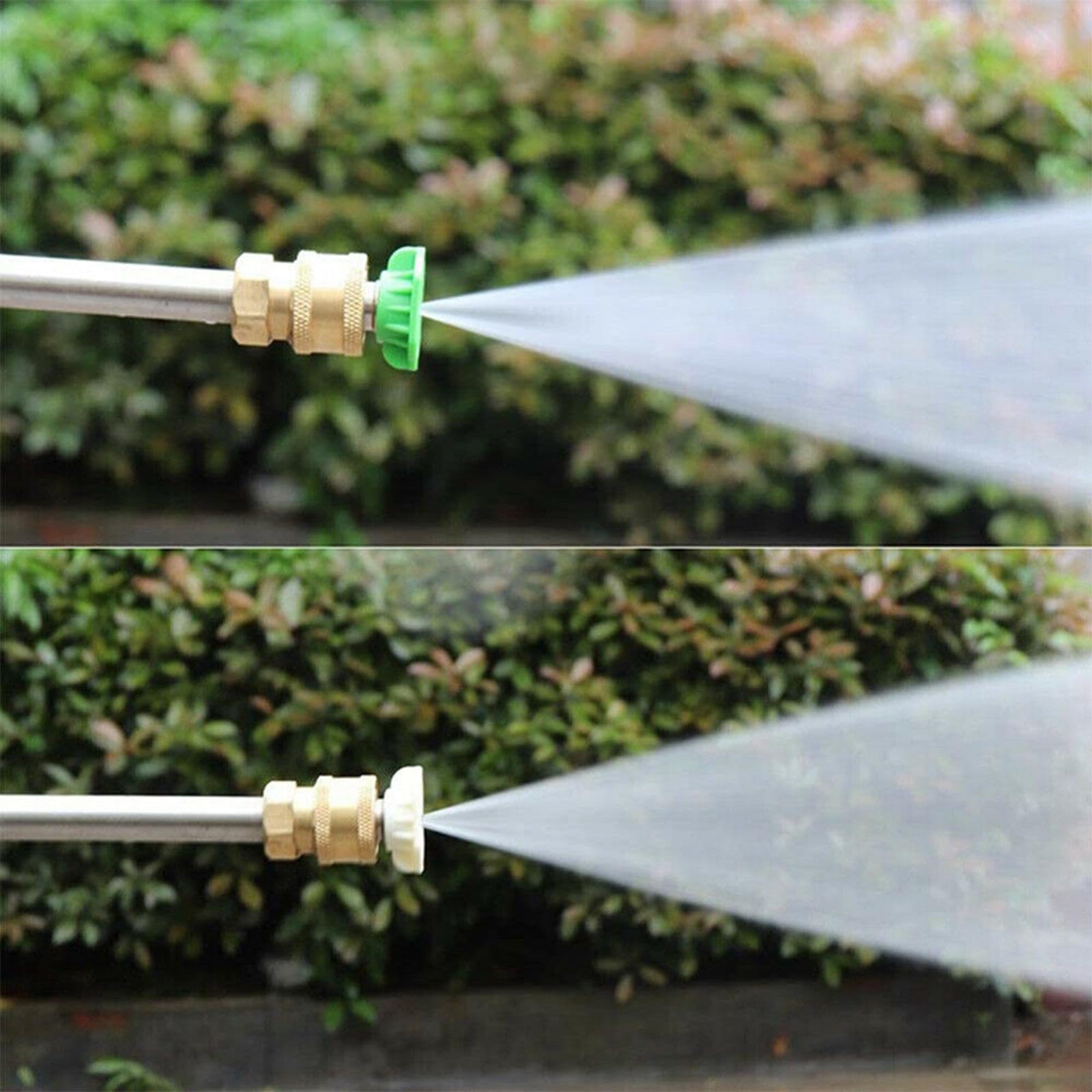 Tubo flessibile di prolunga di,Tubo flessibile da 9 m,45 cm | accessori per idropulitrice con prolunga di pressione e 5 ugelli bonus. La ad acqua è dotata di attacco filettato M22-14 da