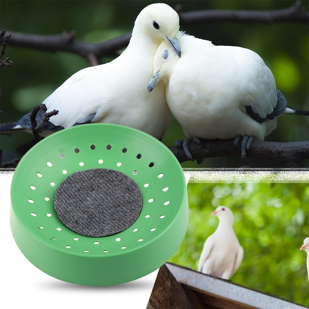 Qupida Pet Supplies Plastic Dehumidification Bird Egg Basin Nest Bowl Mat For Racing Pigeon Breeding