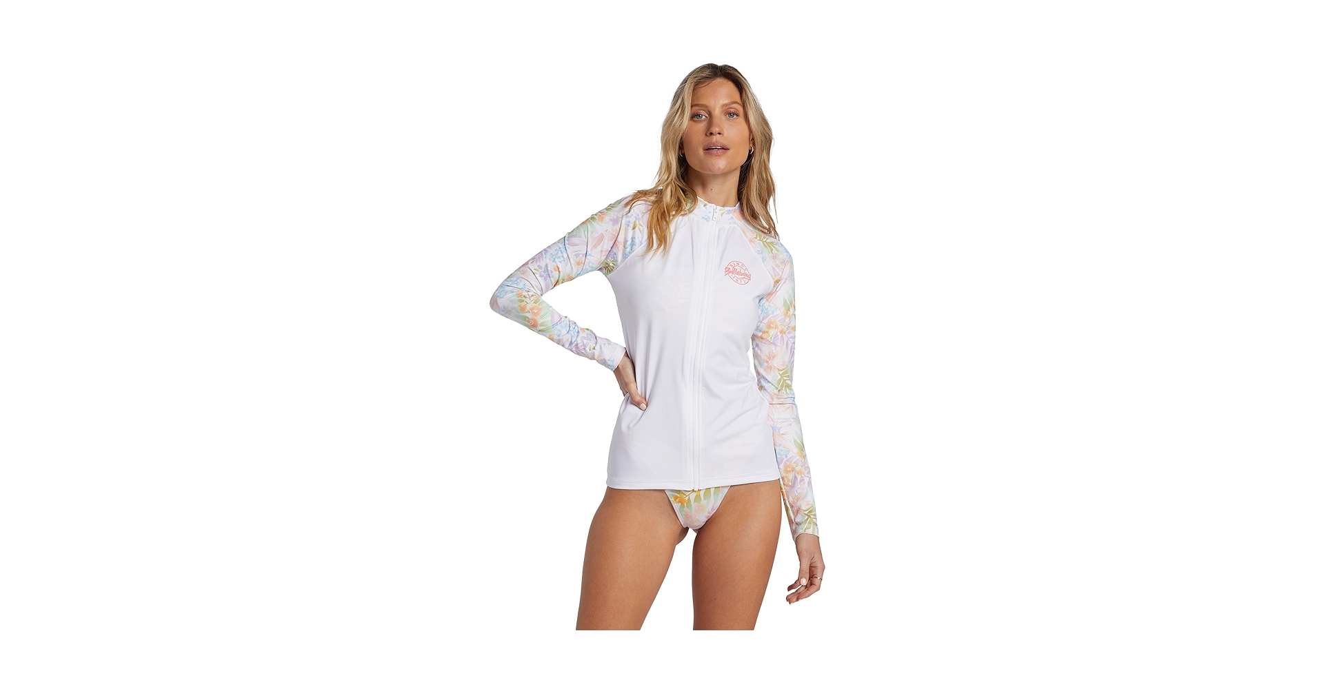 BILLABONG ロンスプ　XL women's Billabong Plus Size T Shirts for Women - V Neck Oversized