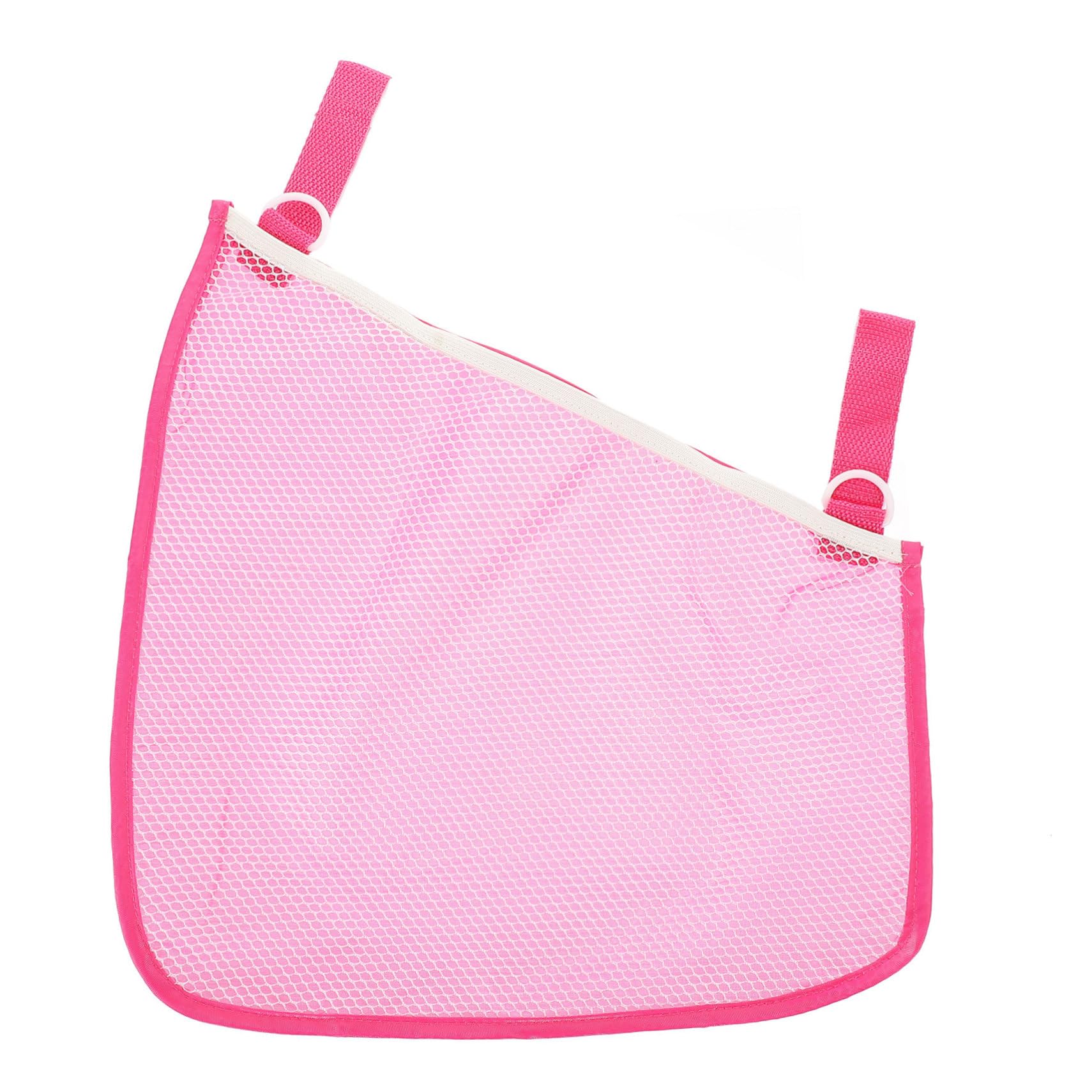 RORPOIR 2pcs Mesh Baby Stroller Storage Bag Universal Stroller Accessories Side Sling Bag Portable Pink